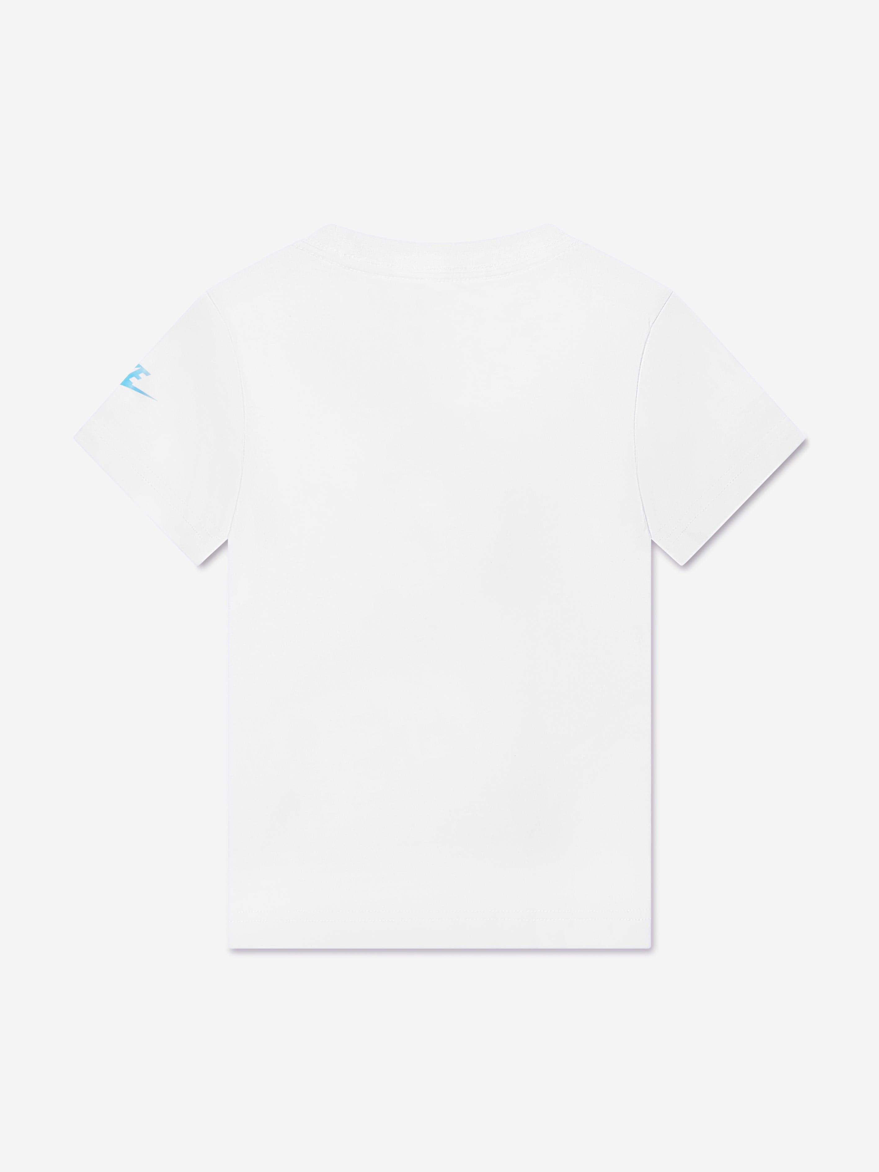 Nike Boys New Wave Futura T-Shirt in White