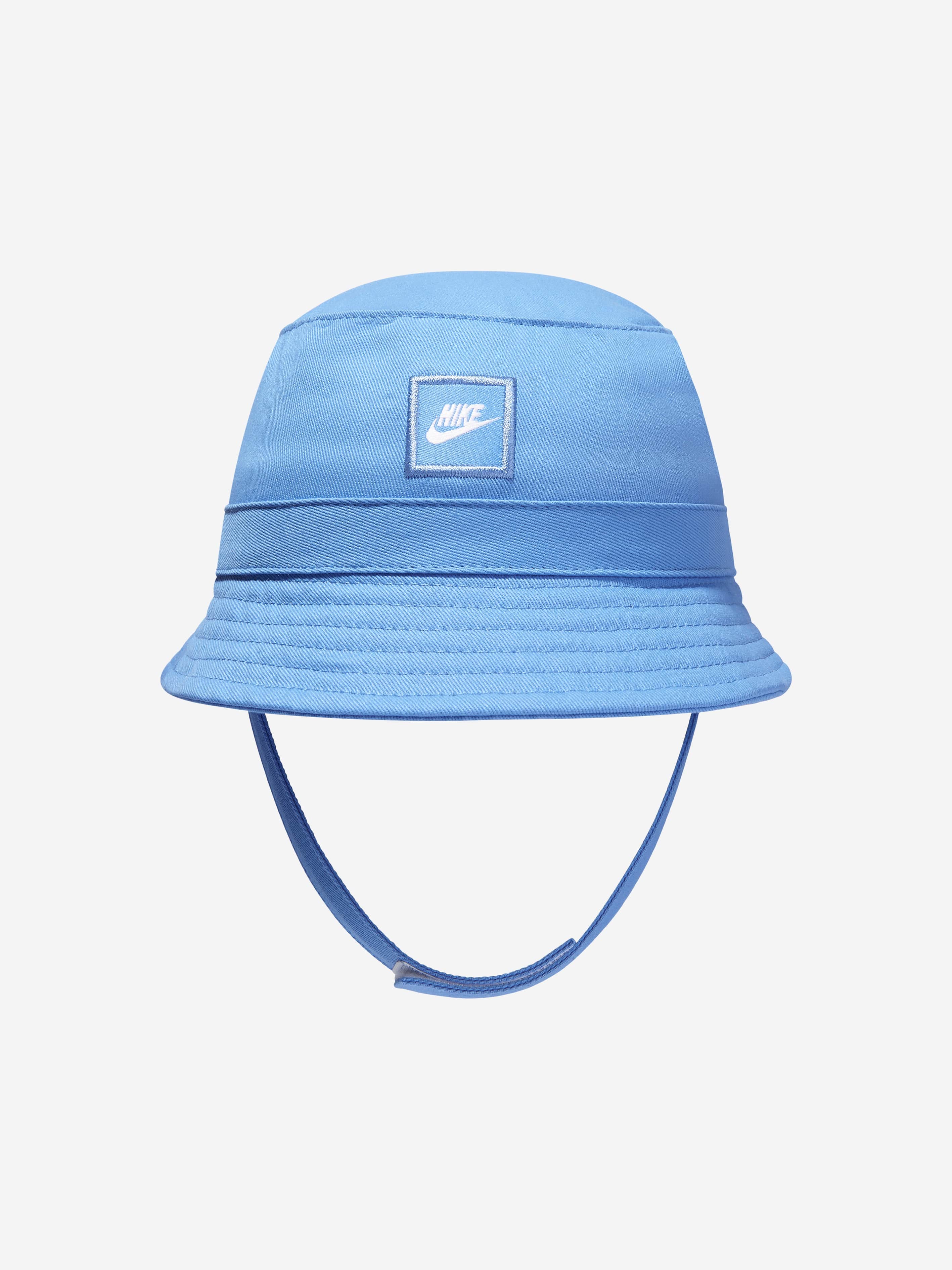 Nike Boys Logo Bucket Hat in Blue