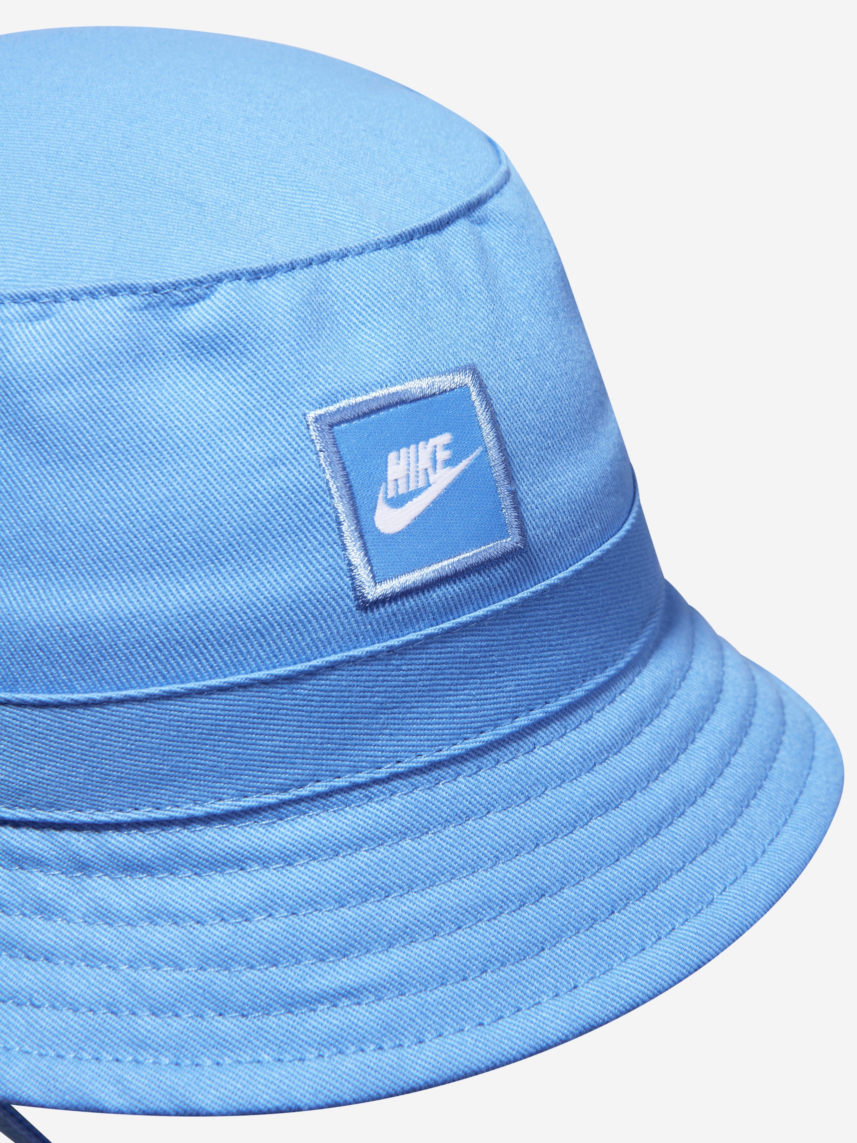 Nike Boys Logo Bucket Hat in Blue