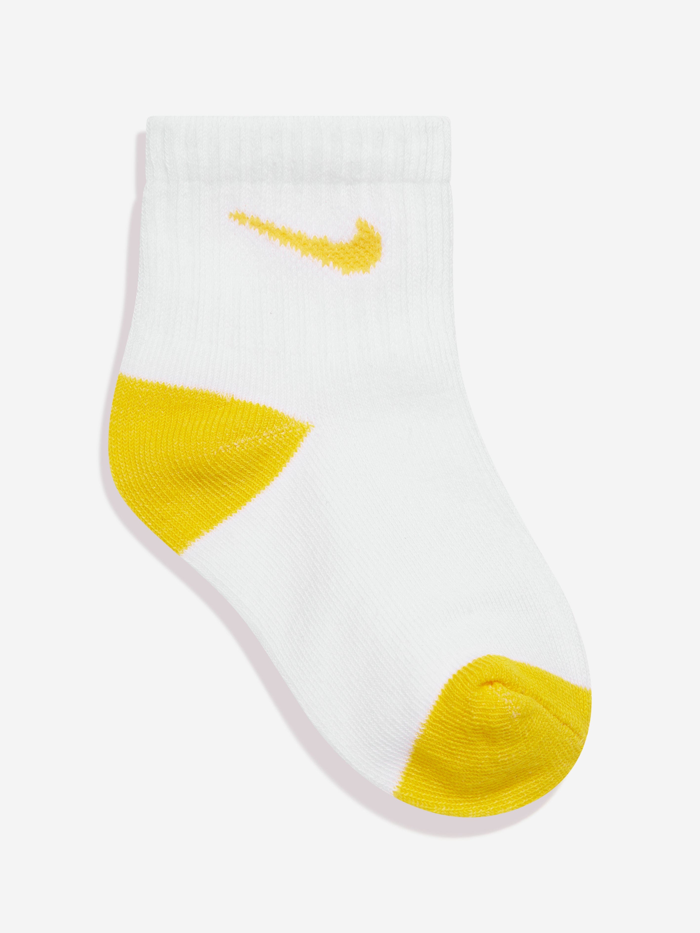 Nike Boys Pop Colour 6 Pack Ankle Socks in Blue