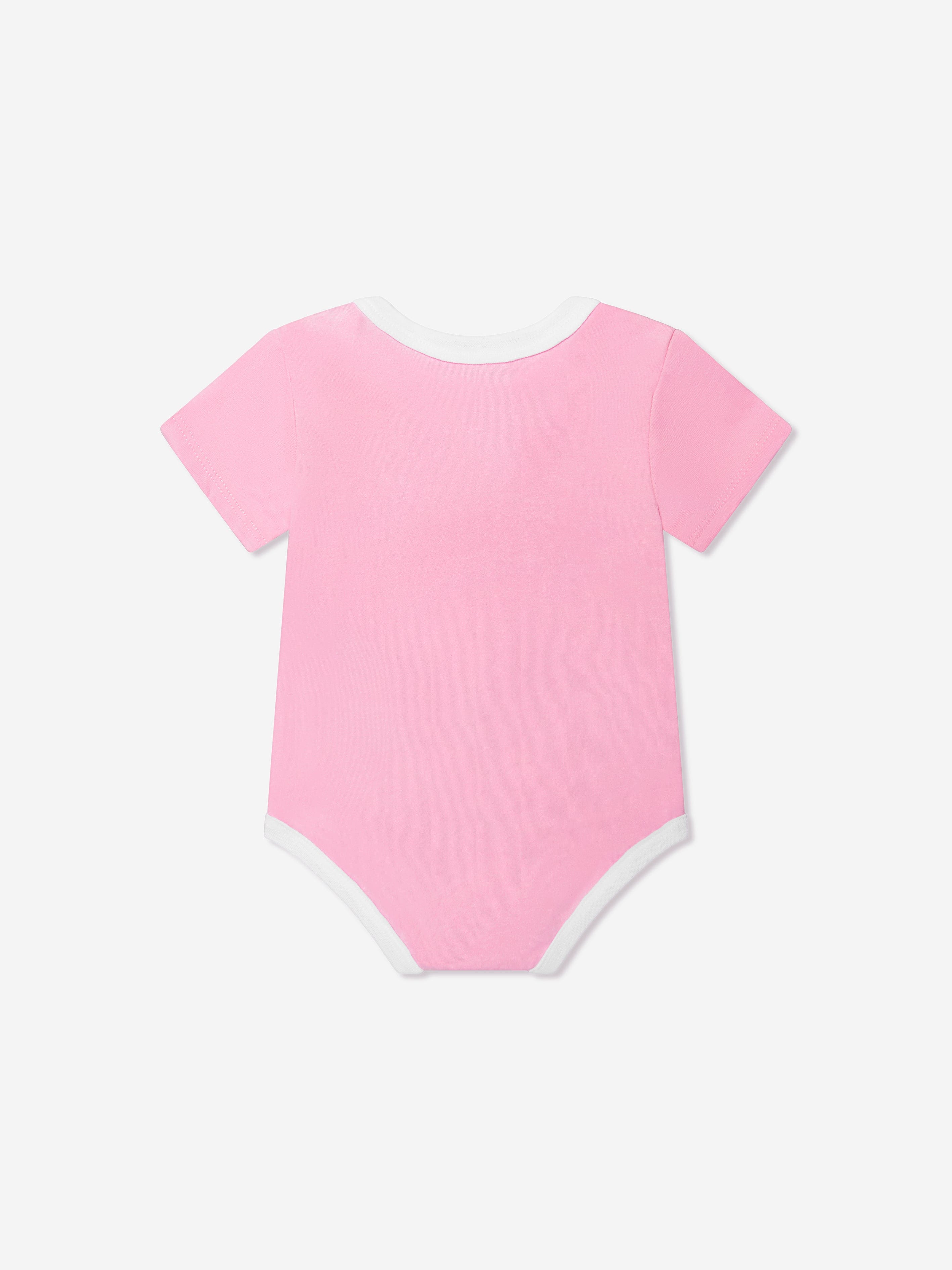 Nike Baby Girls Bucket Hat And Bodysuit Set in Pink