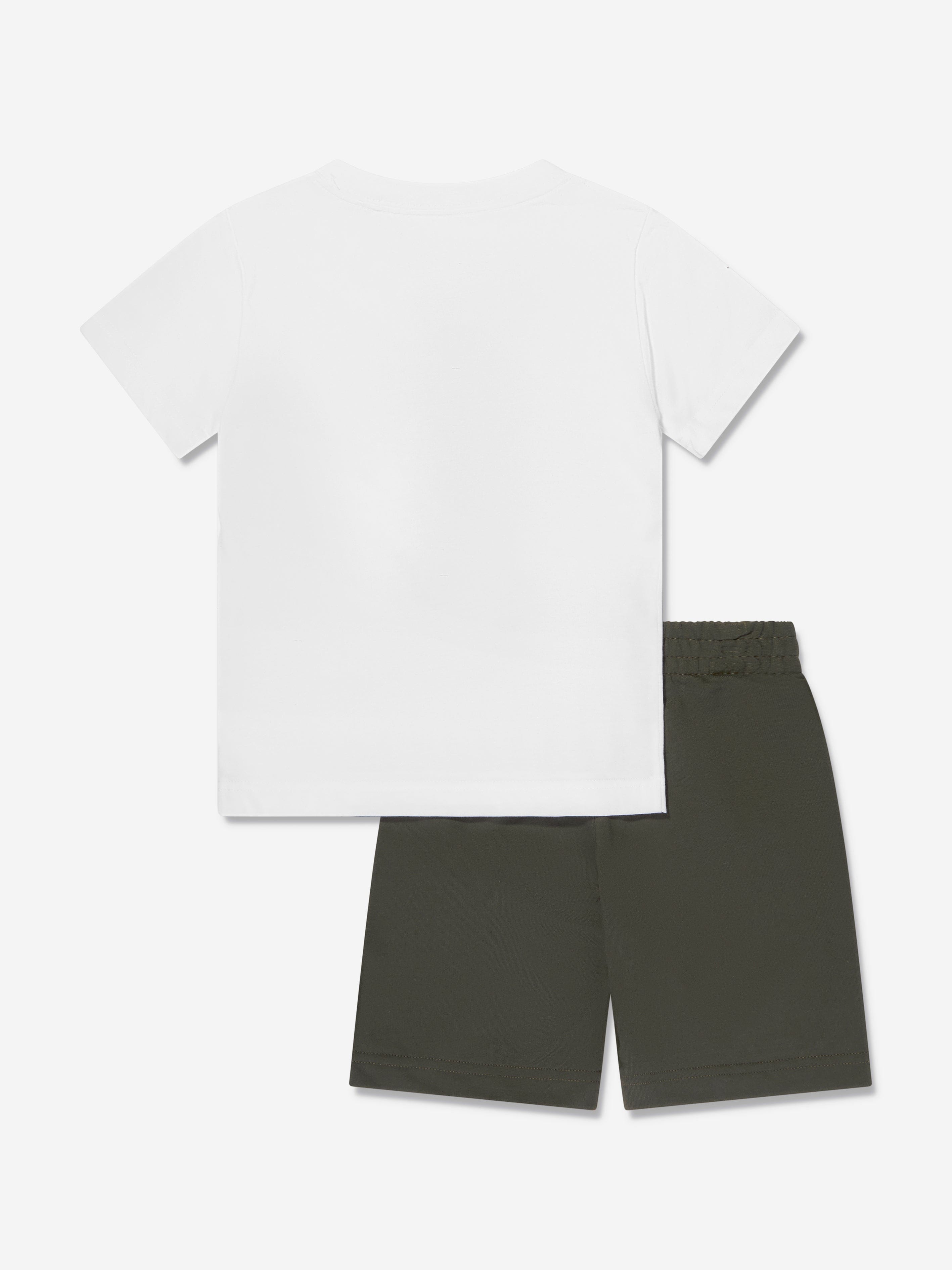 Nike Boys NSW LNT Shorts Set in Khaki