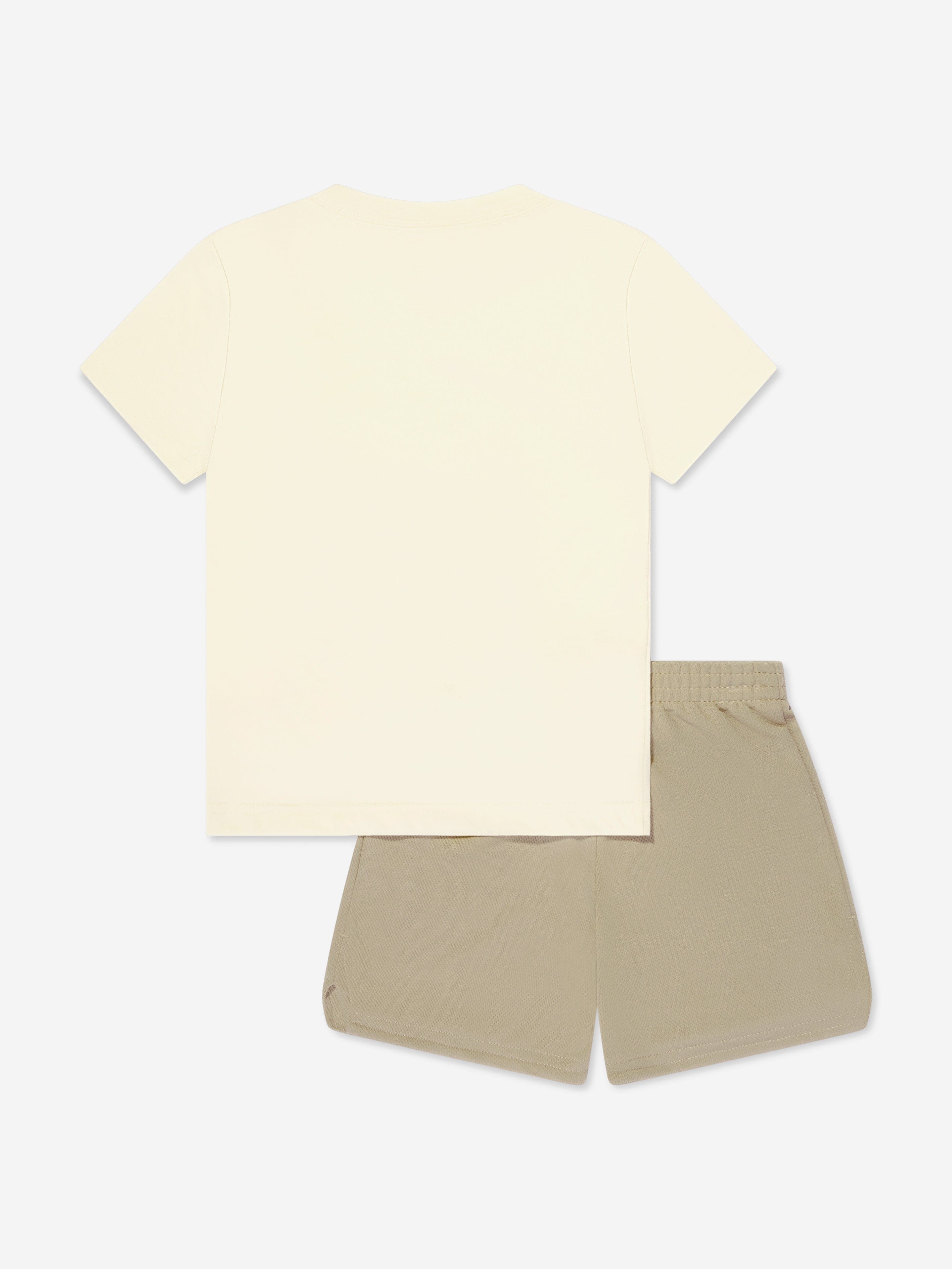 Nike Boys Wild Air Mesh Shorts Set in Khaki