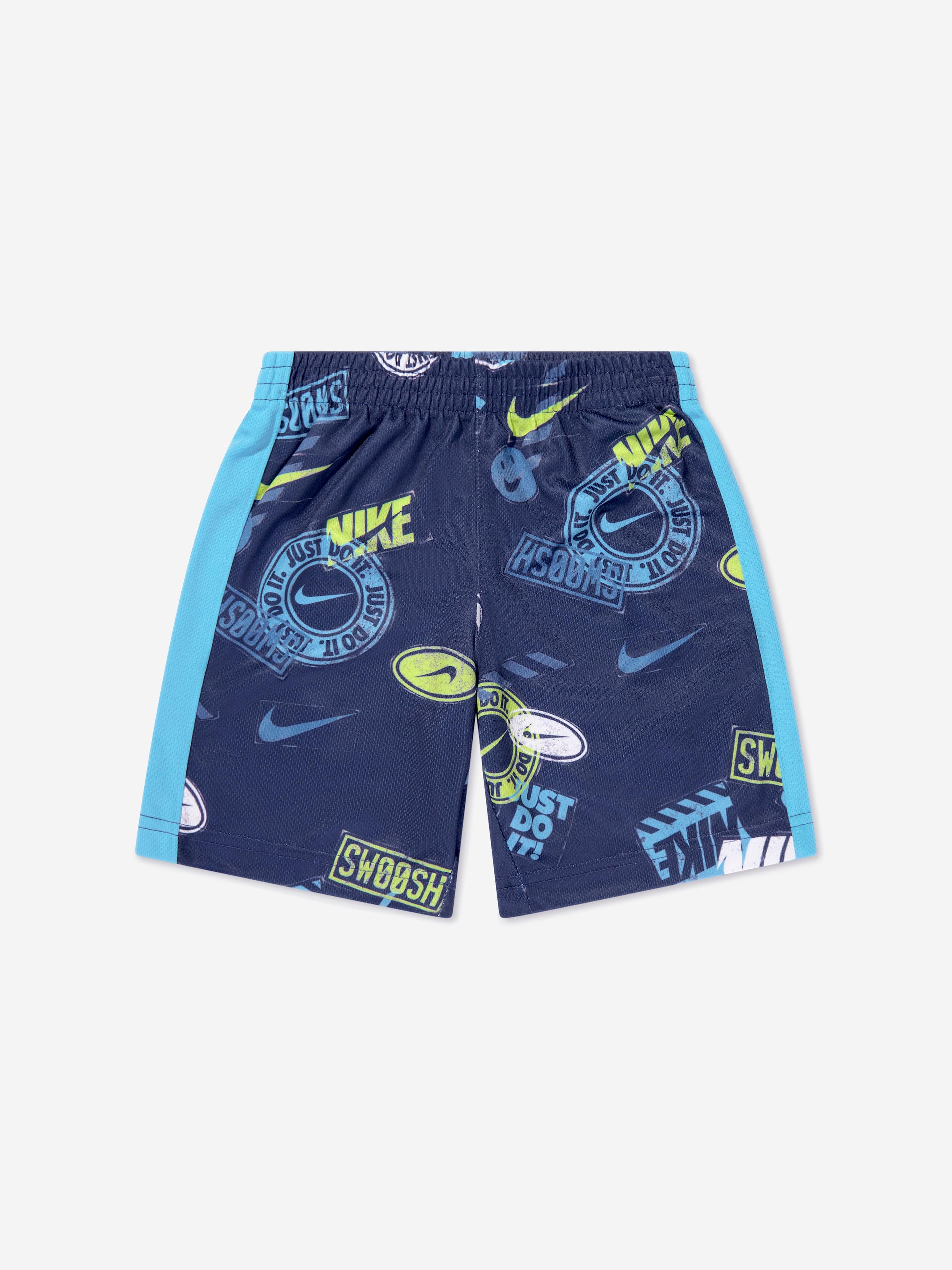 Nike Boys Wild Air Muscle Shorts Set in Blue