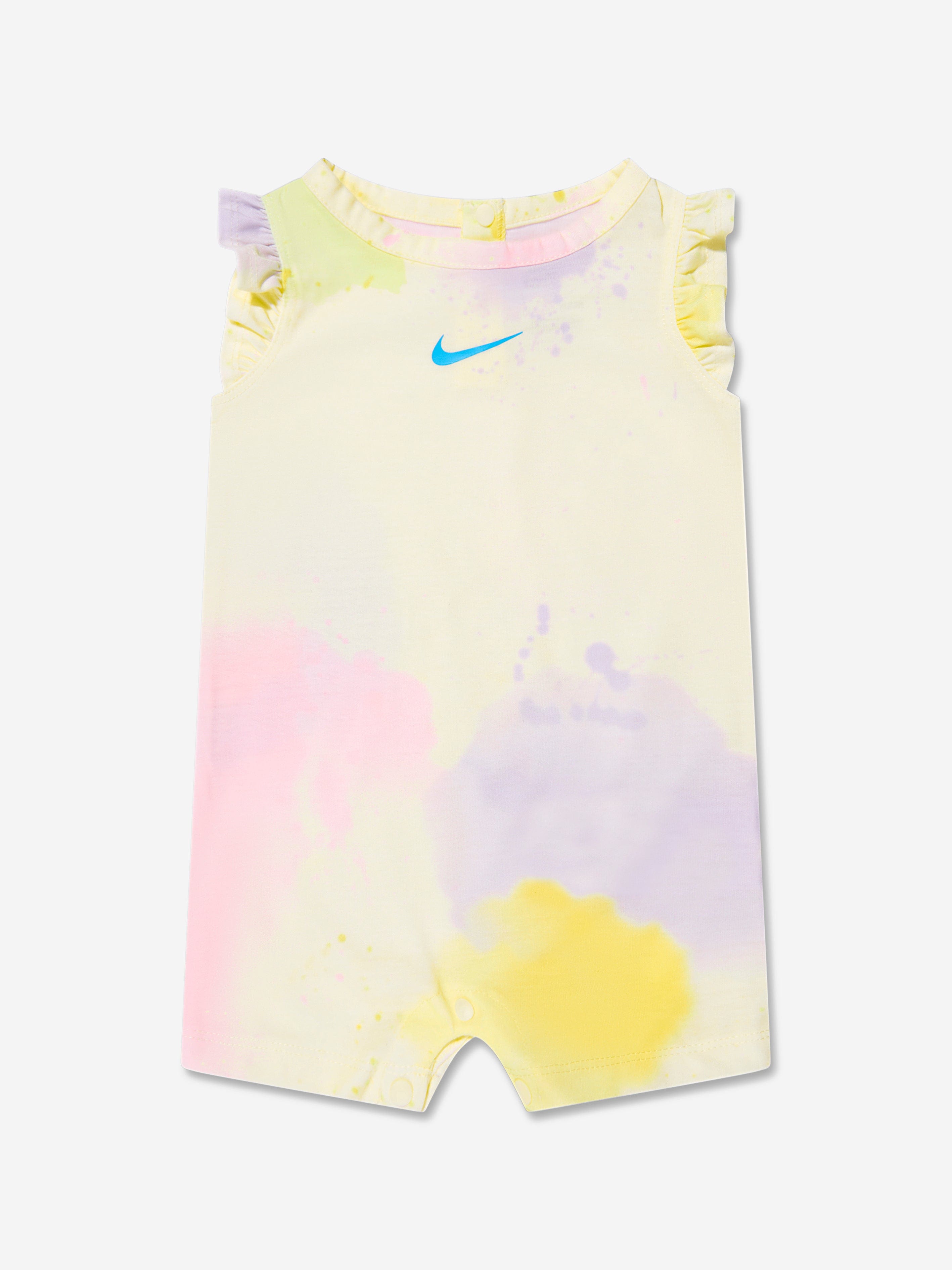 Nike Baby Girls Just DIY It Romper in Yellow