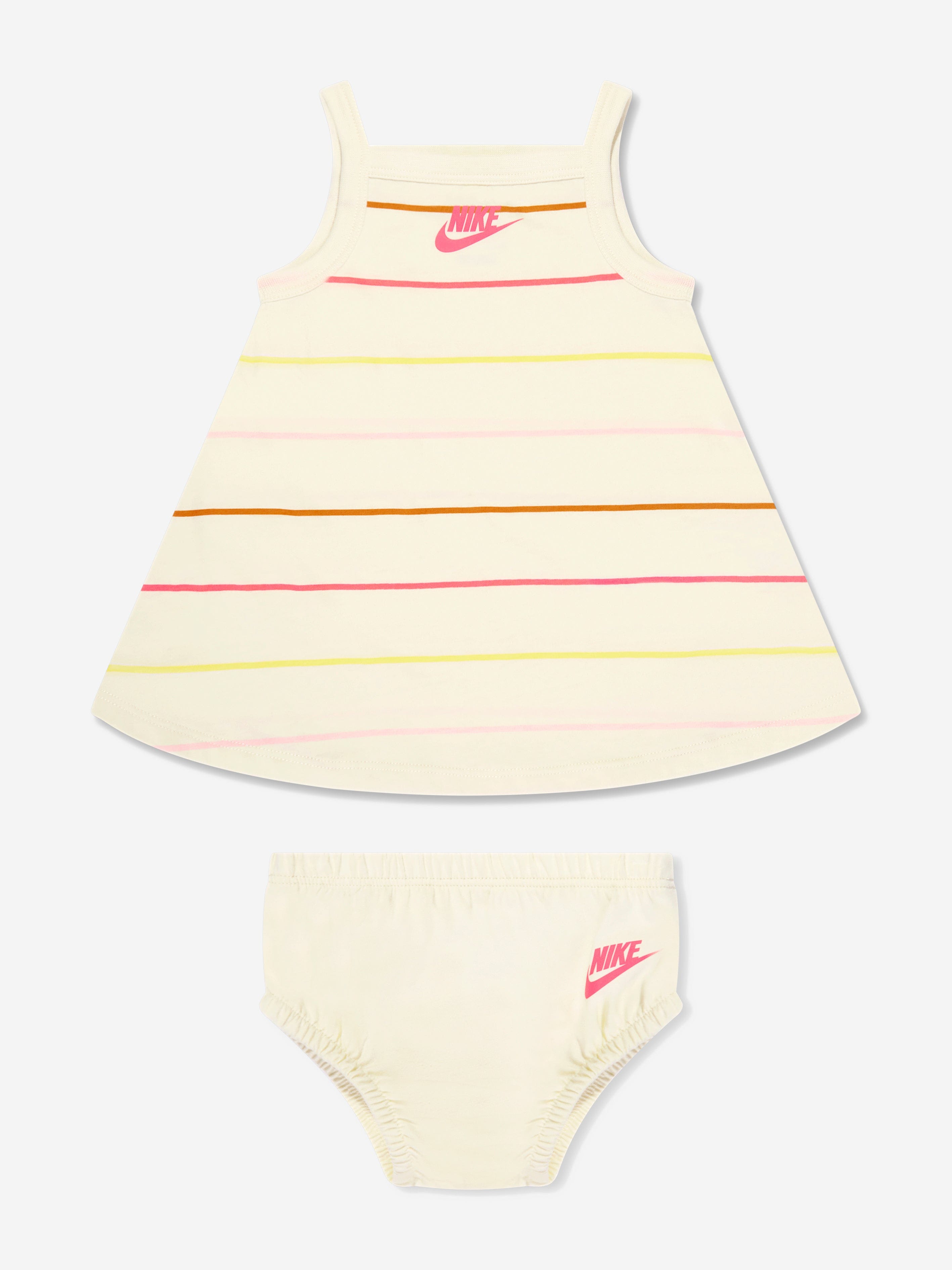 Nike Baby Girls Lets Roll Dress in Yellow