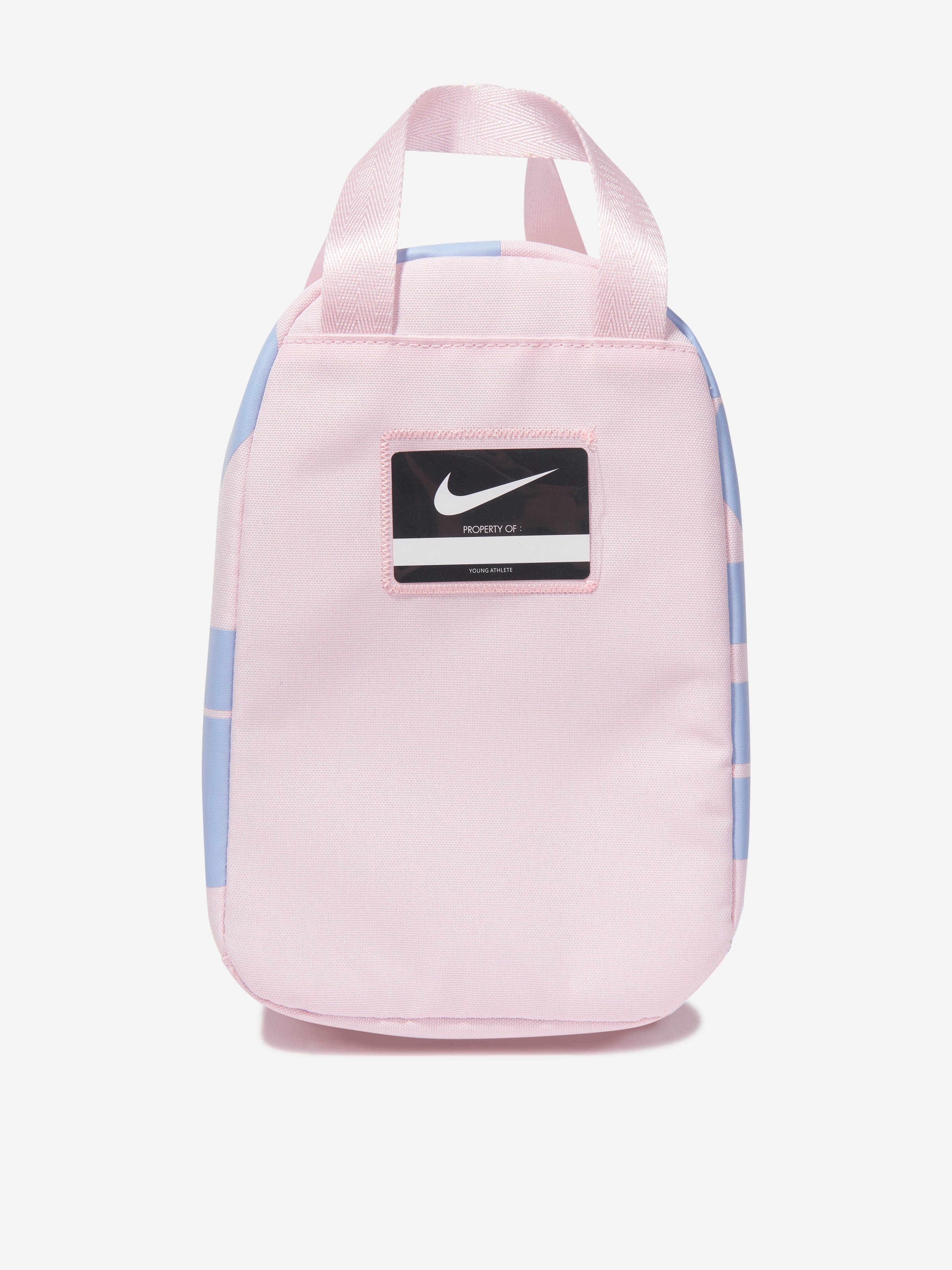 Nike Girls JDI Zip Pull Lunch Bag in Pink