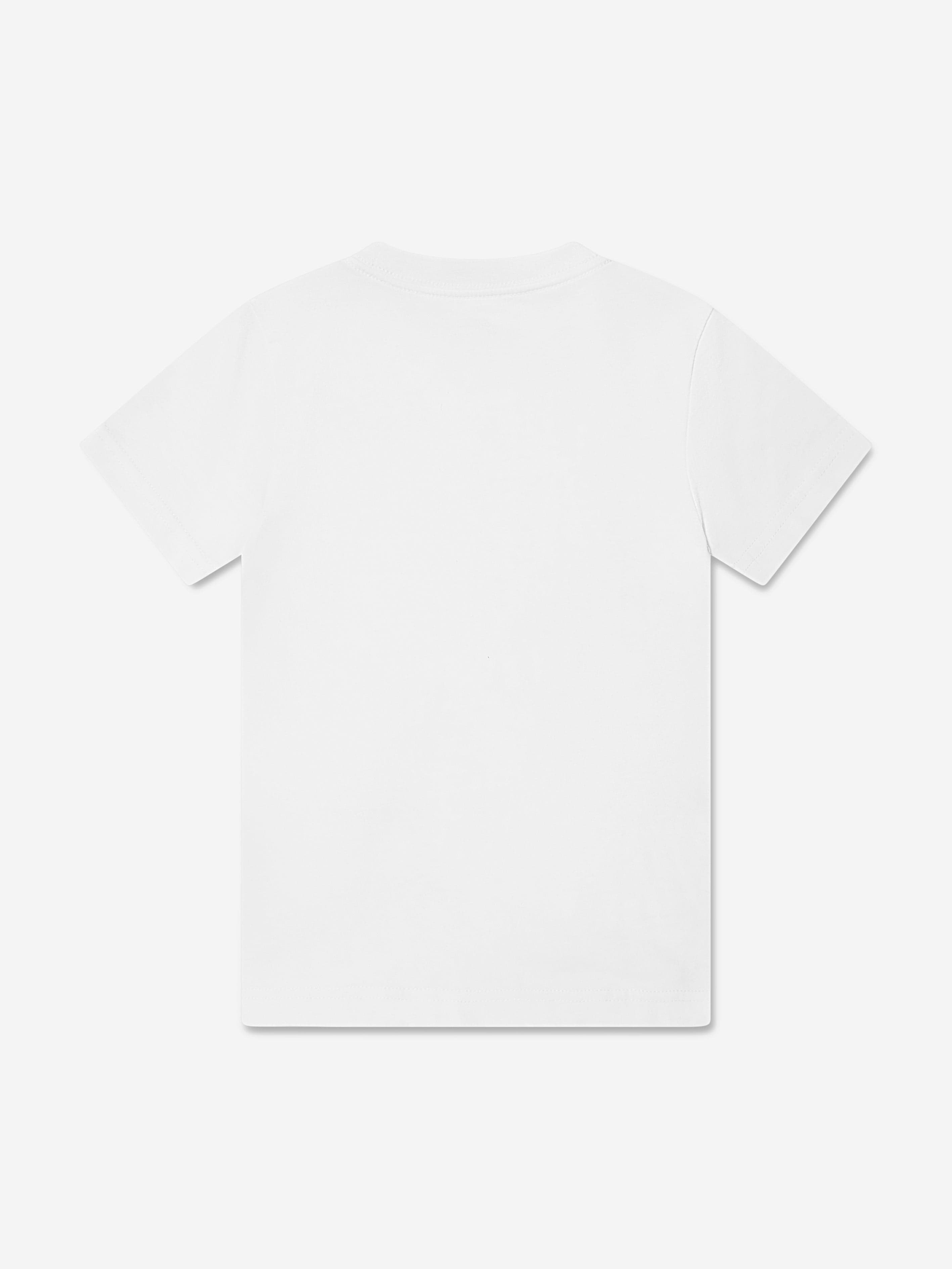 Nike Boys NSW Embroidery Futura T-Shirt in White