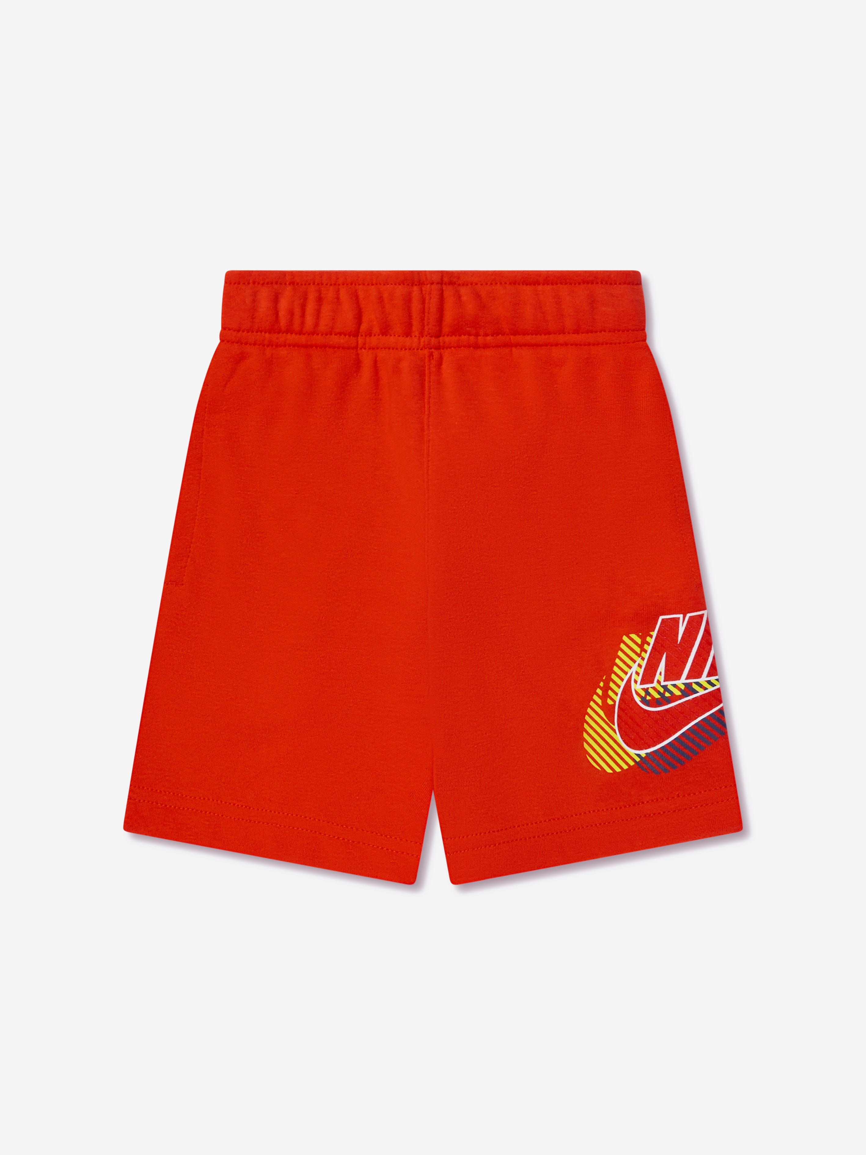 Nike Boys Active Joy Shorts in Red