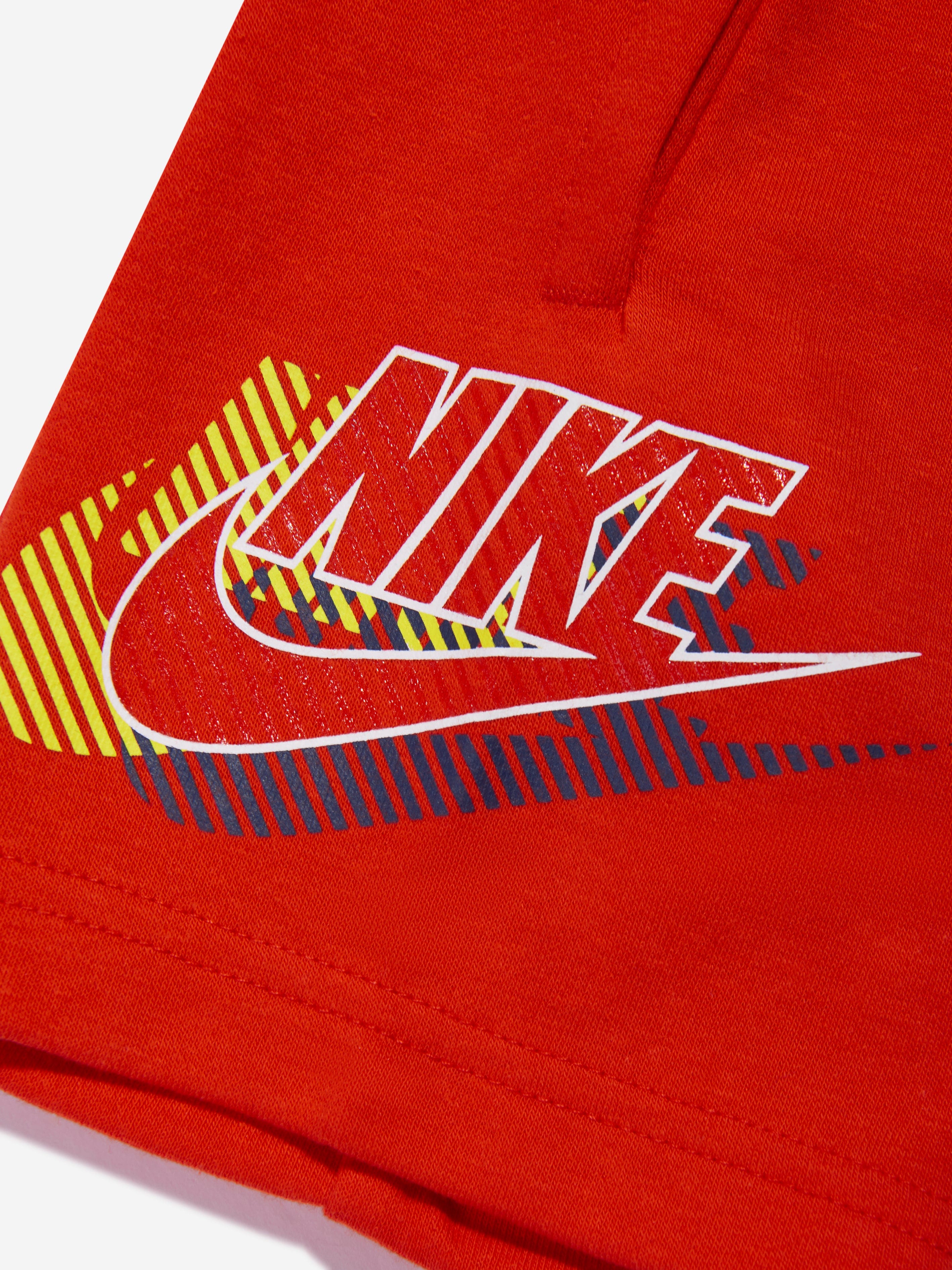 Nike Boys Active Joy Shorts in Red