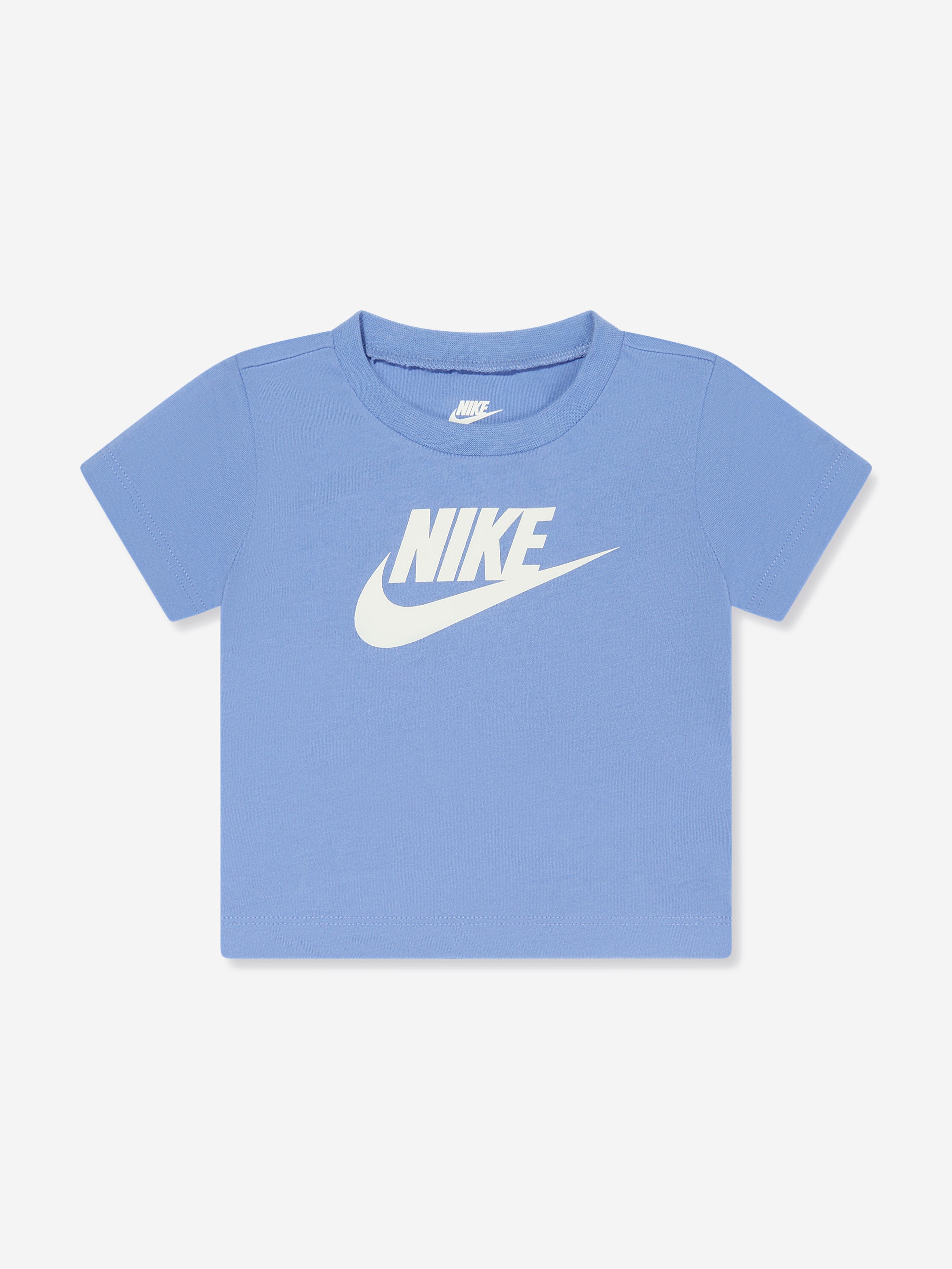 Nike Boys Club T-Shirt And Shorts Set in Blue