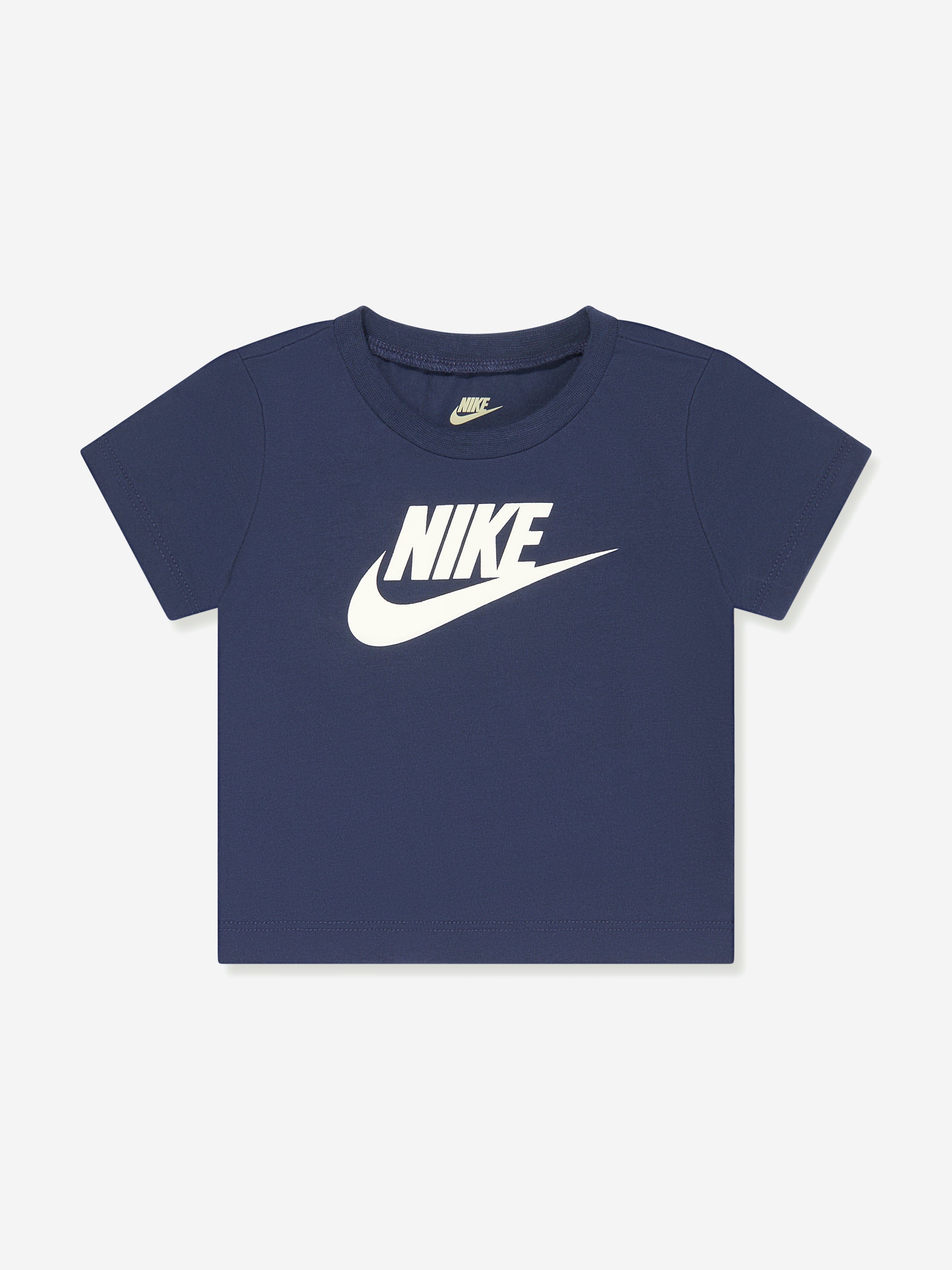 Nike Boys Club T-Shirt And Shorts Set in Navy