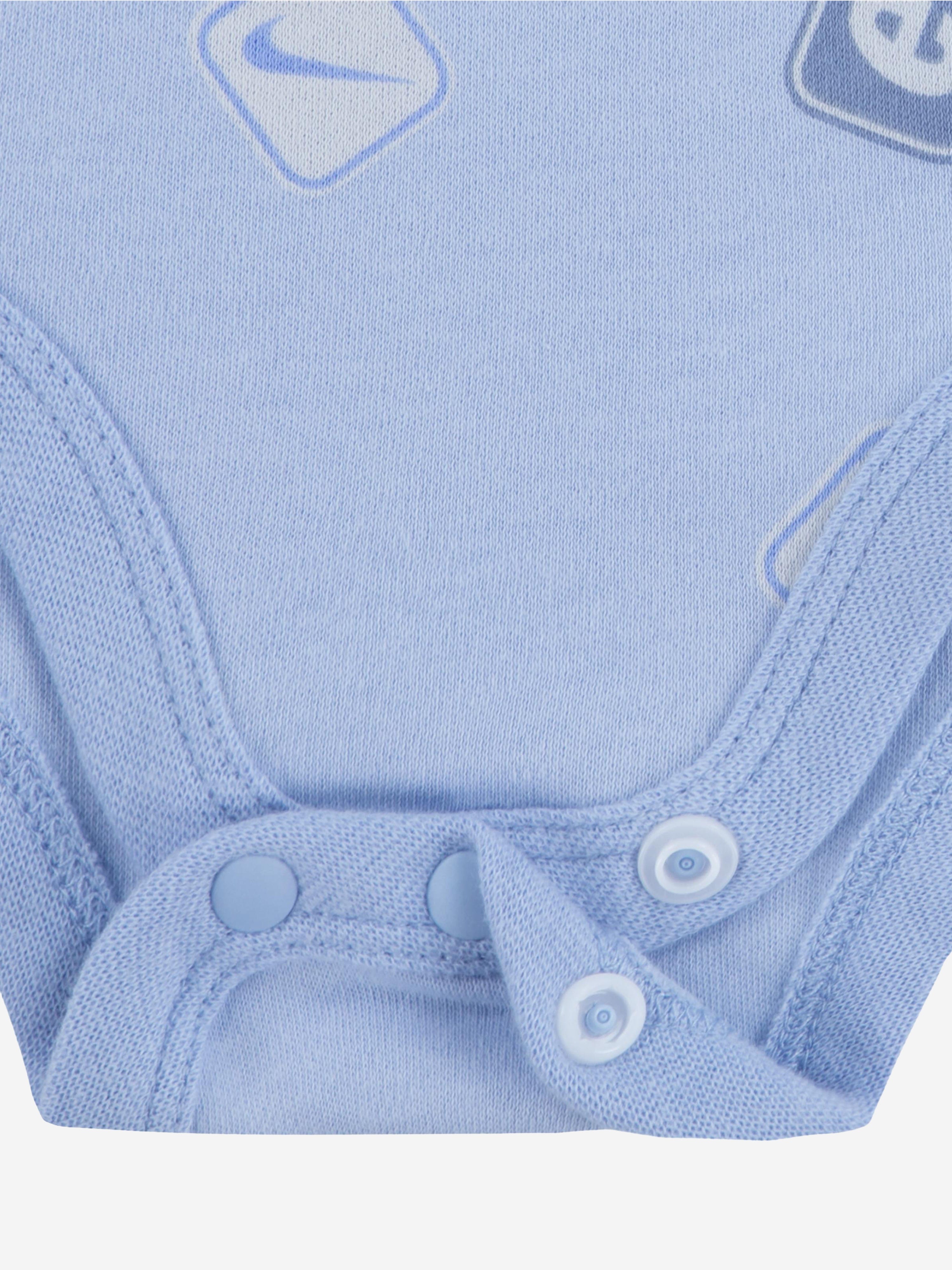 Nike Baby Boys AOP Bodysuit And Leggings Set in Blue