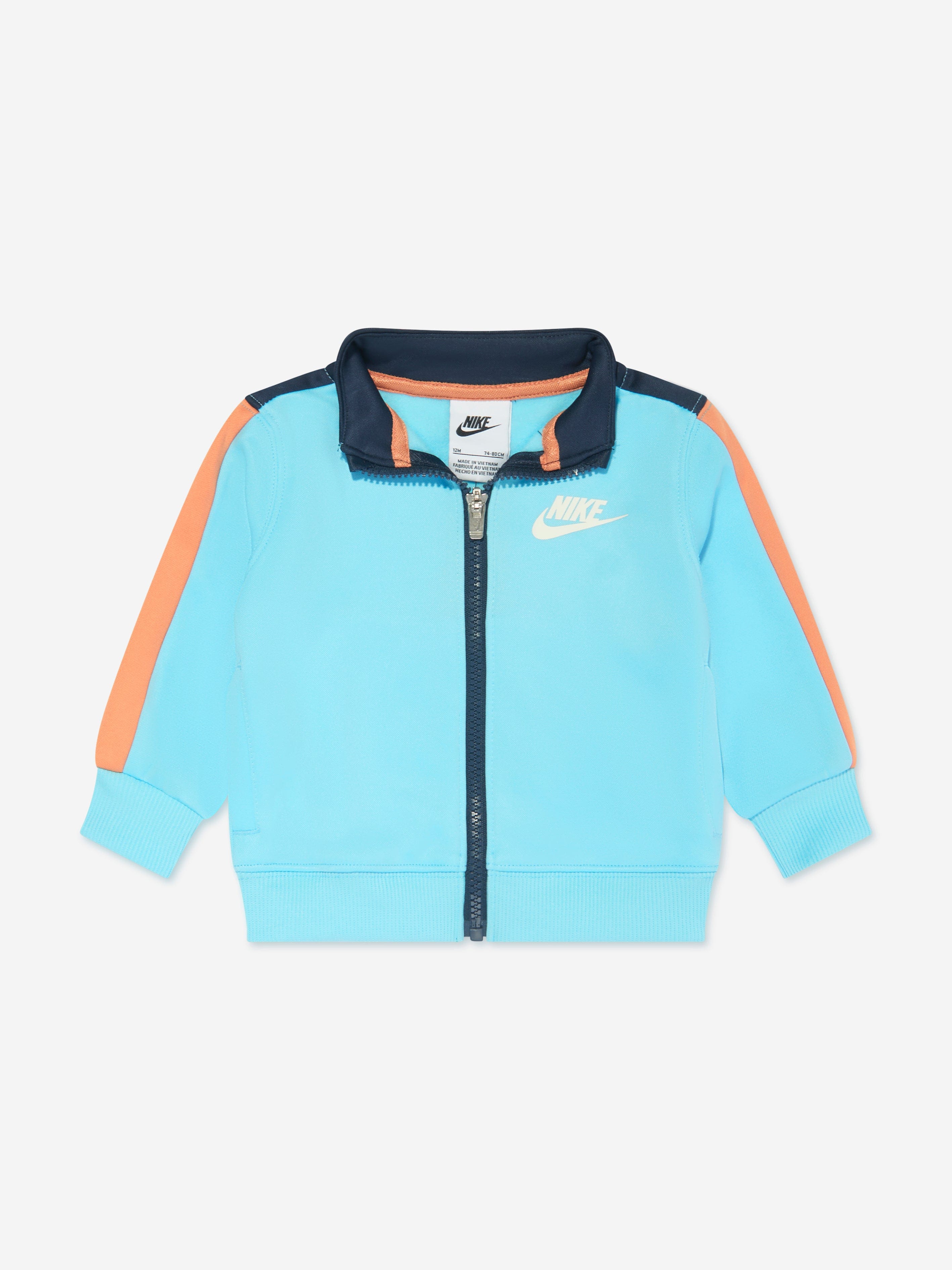 Nike Boys NSW Tricot Tacksuit in Navy