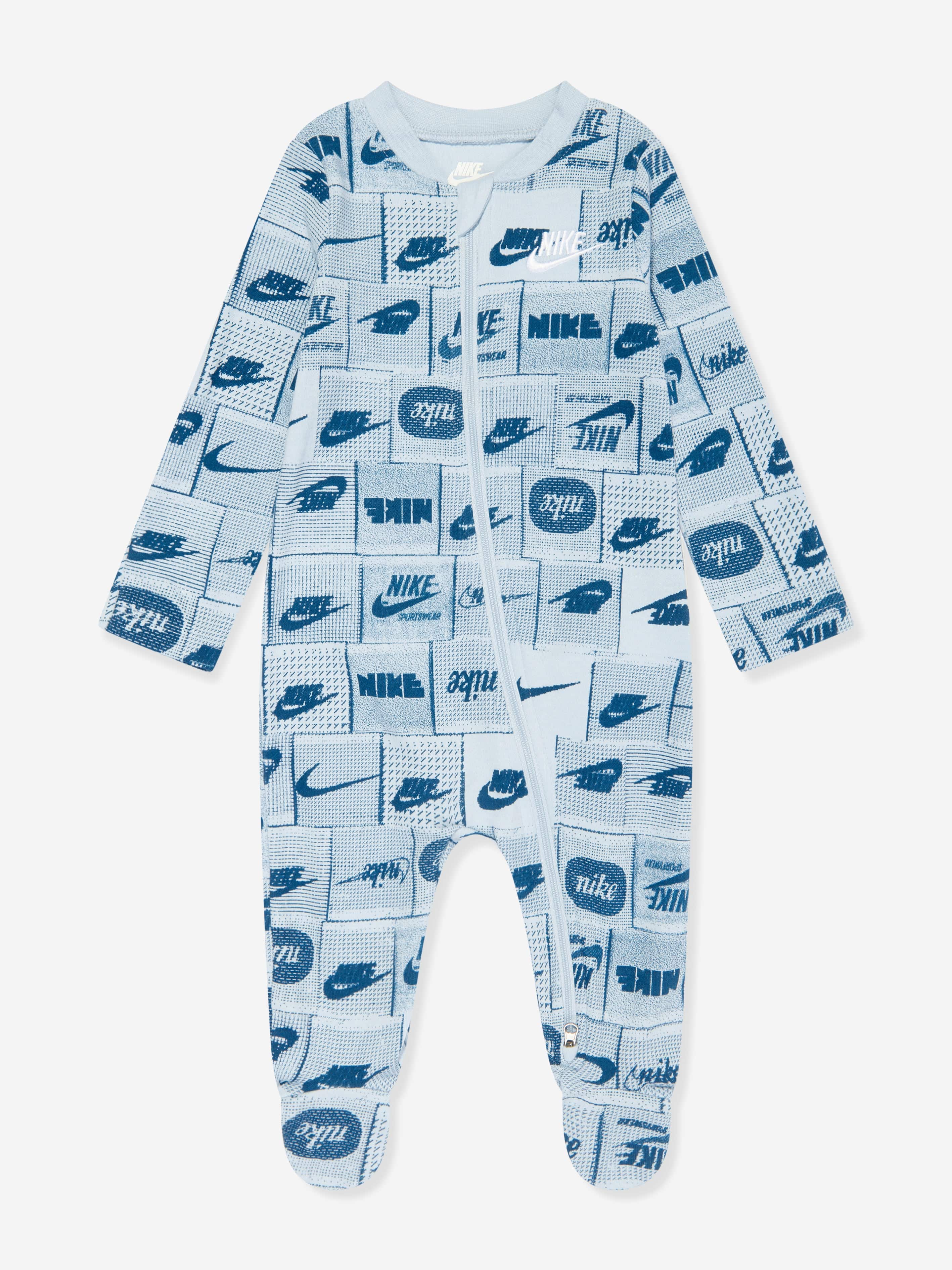 Nike Baby Boys NSW Club Babygrow in Blue