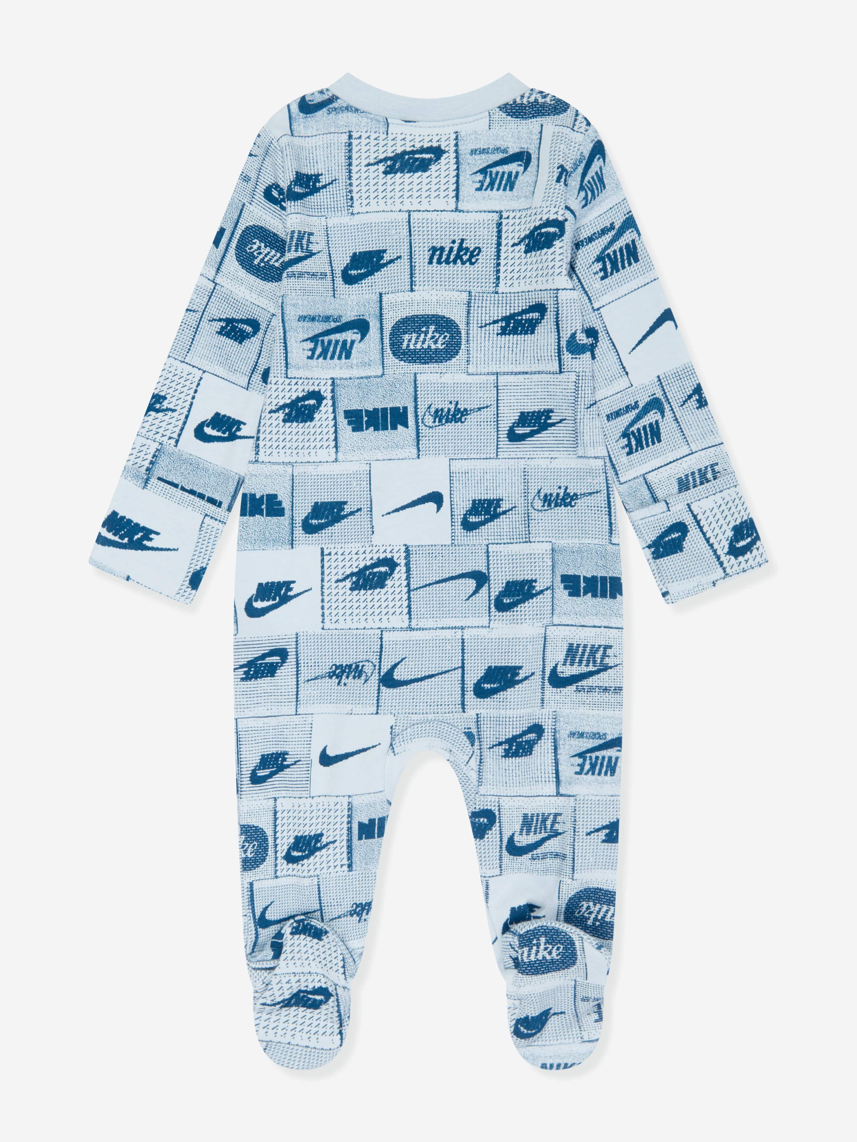 Nike Baby Boys NSW Club Babygrow in Blue