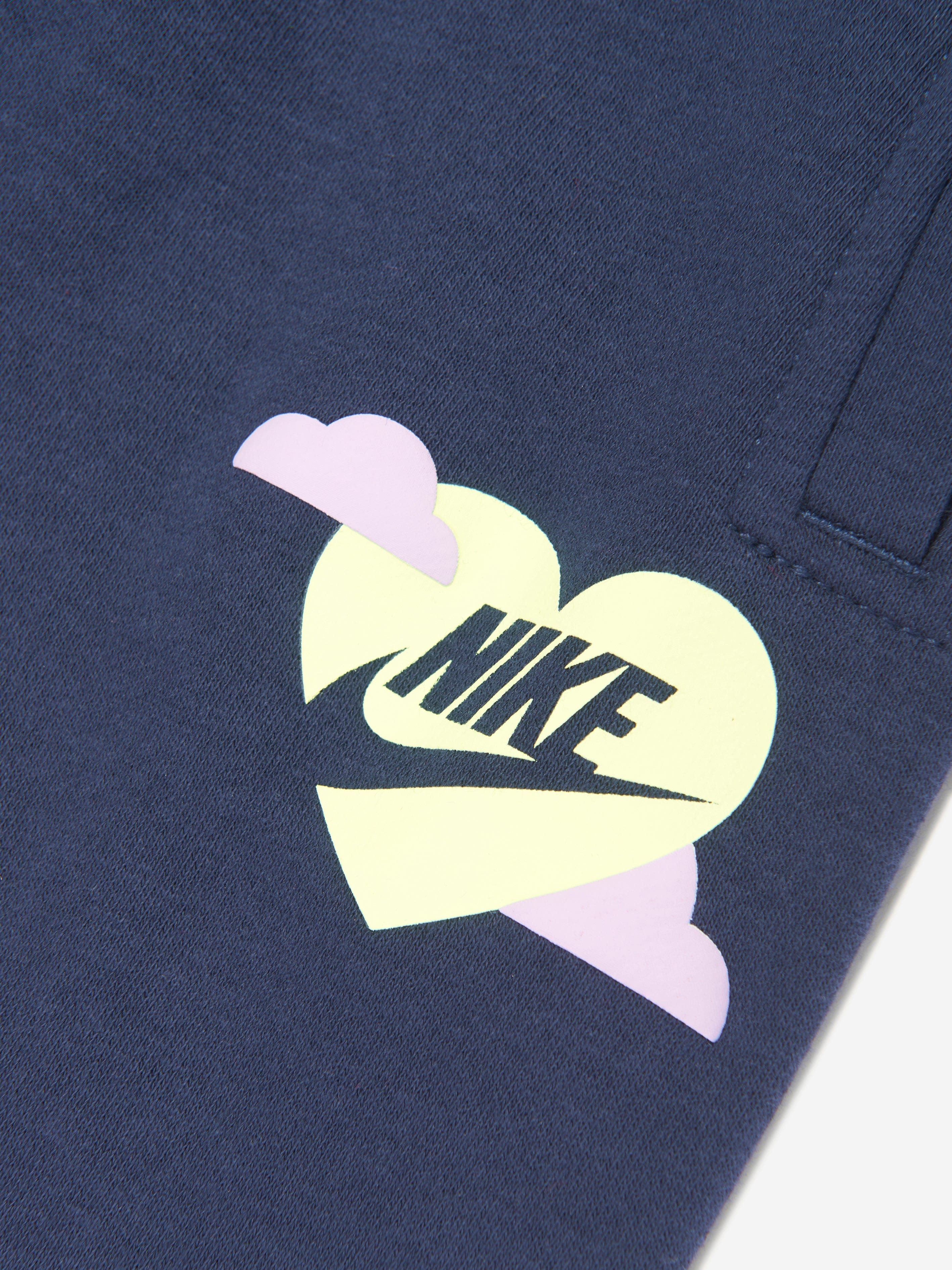 Nike Girls Sweet Swoosh Joggers in Navy