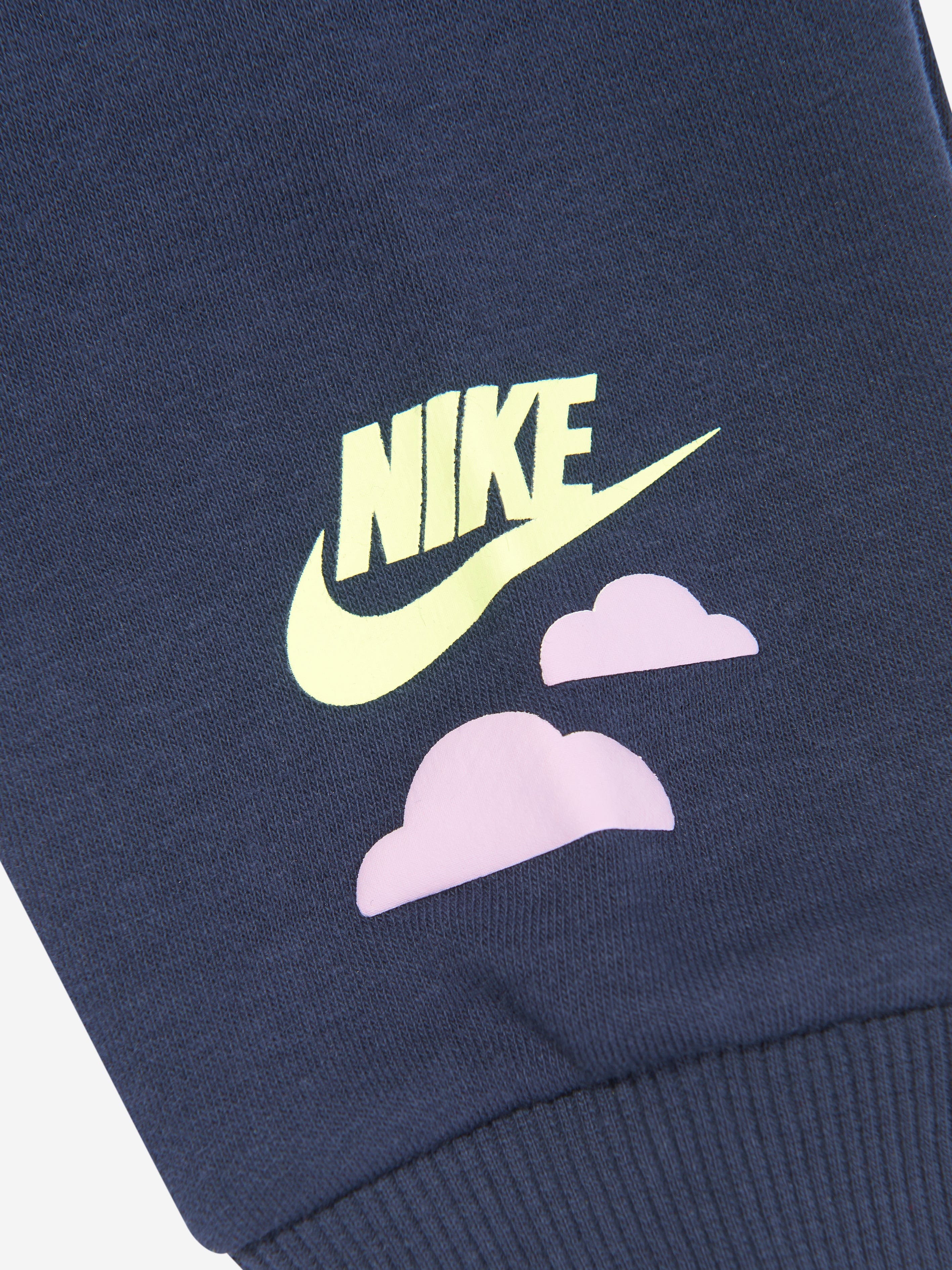 Nike Girls Sweet Swoosh Joggers in Navy