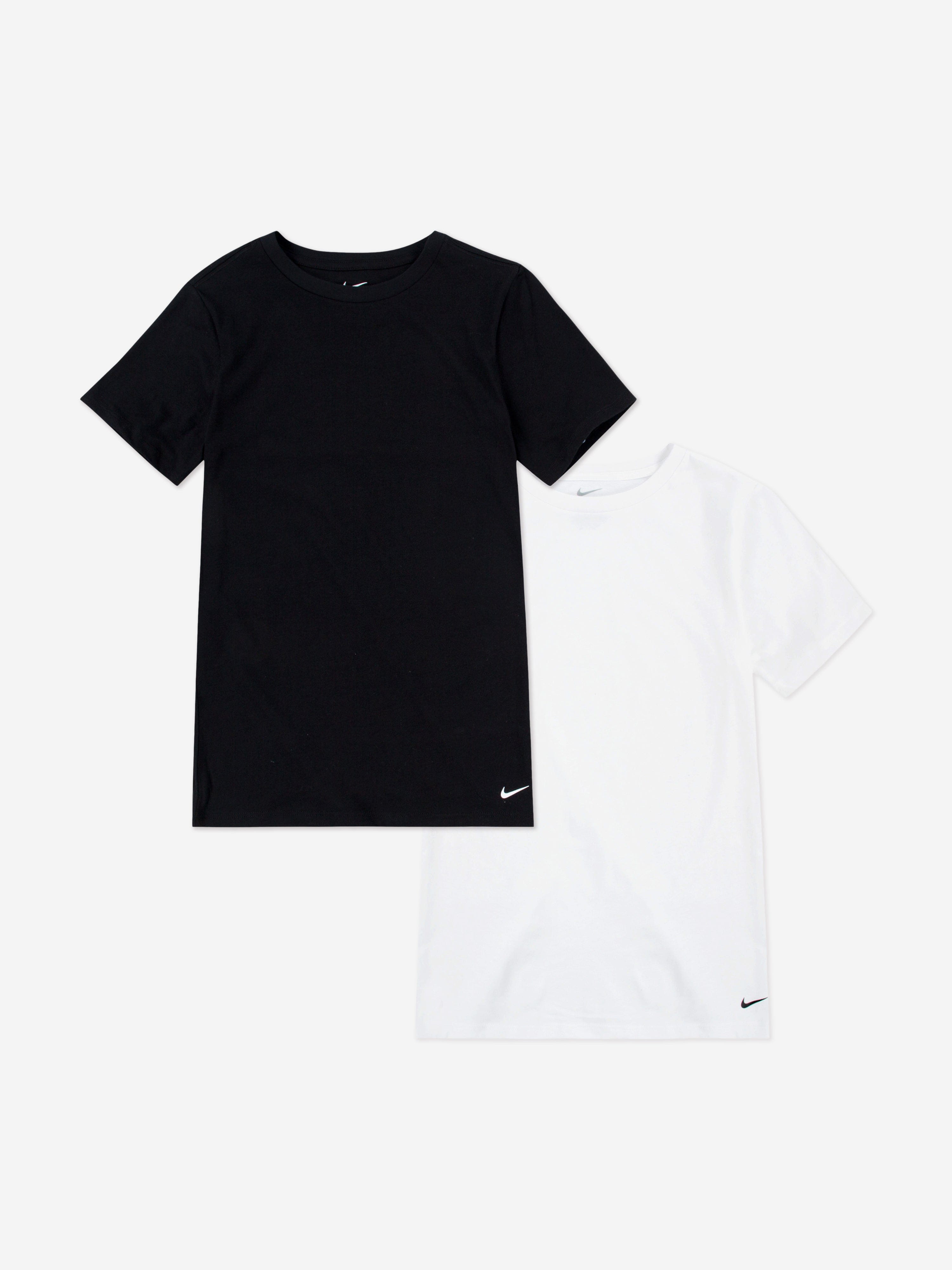 Nike Boys 2 Pack T-Shirt Set in Black