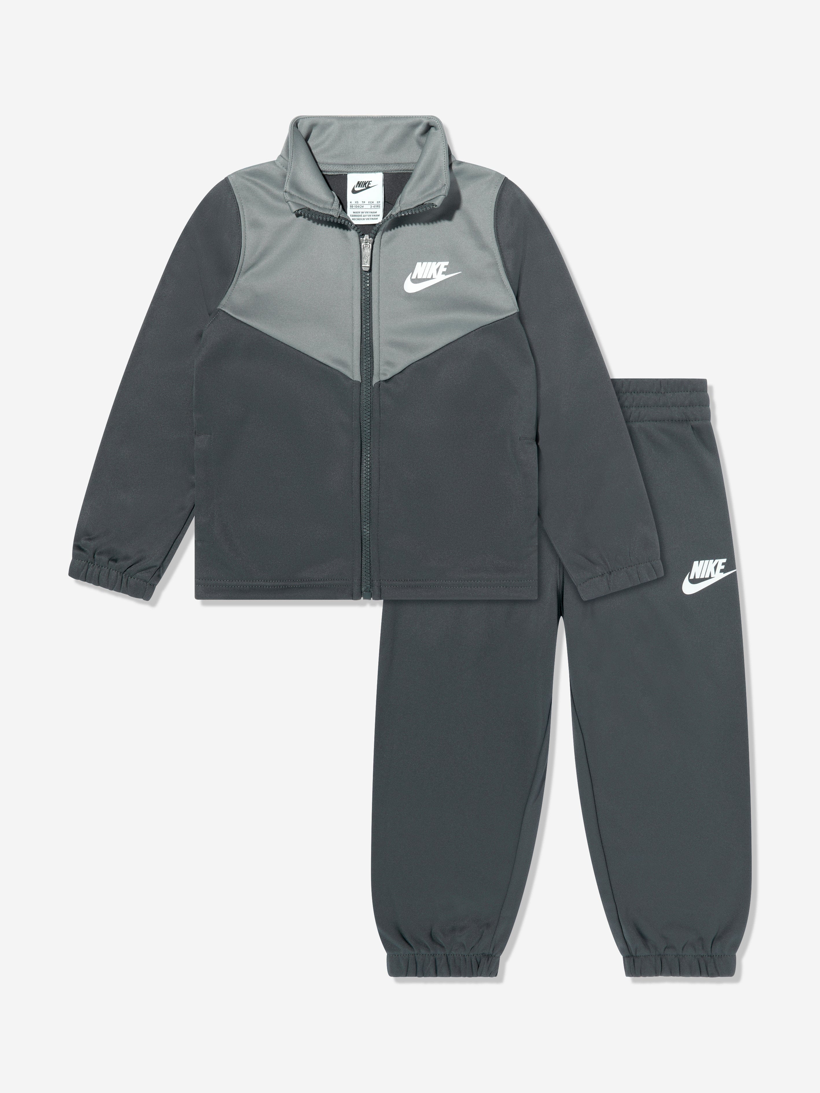 Nike Kids NSW Lifestyle Essentials Tracksuit in Grey