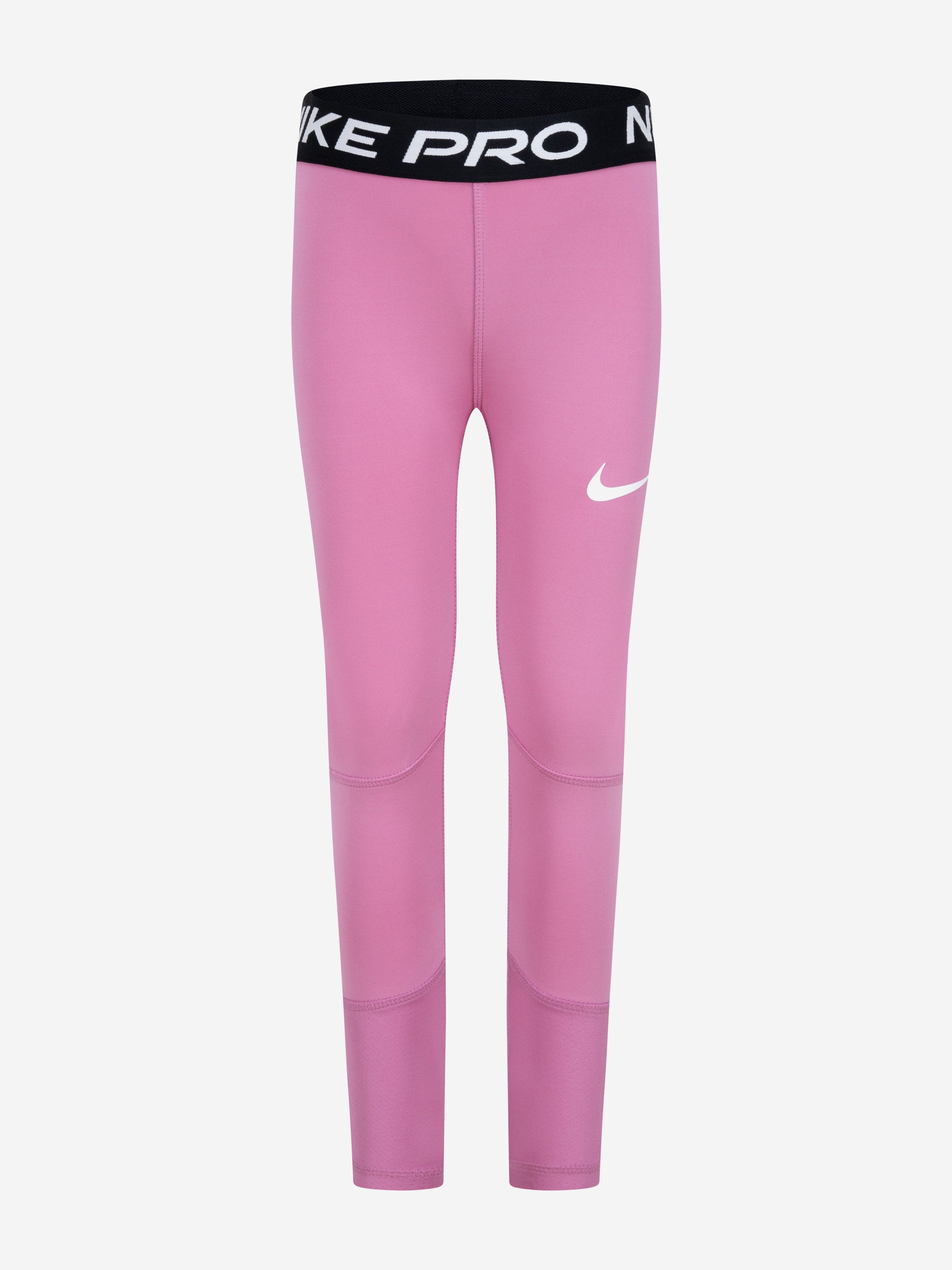 Nike Girls Pro Leggings in Pink