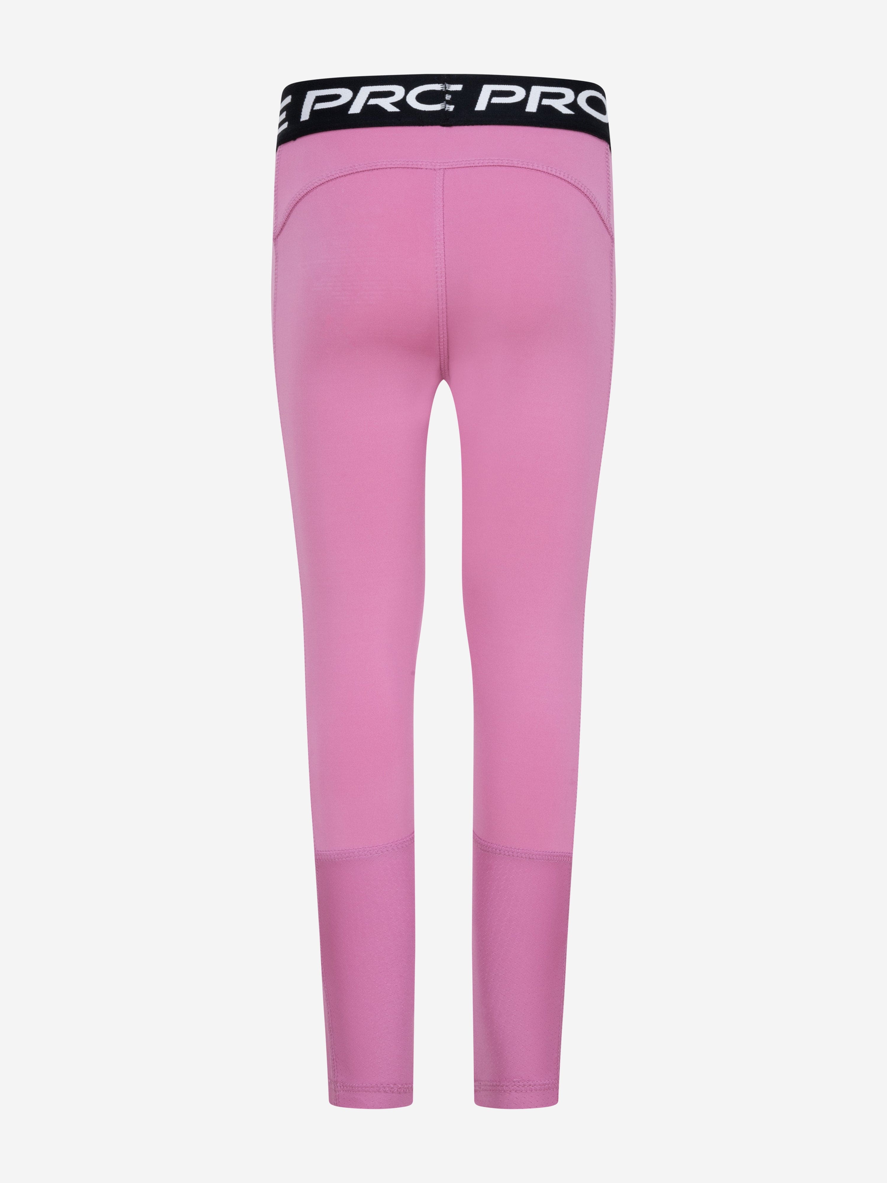 Nike Girls Pro Leggings in Pink