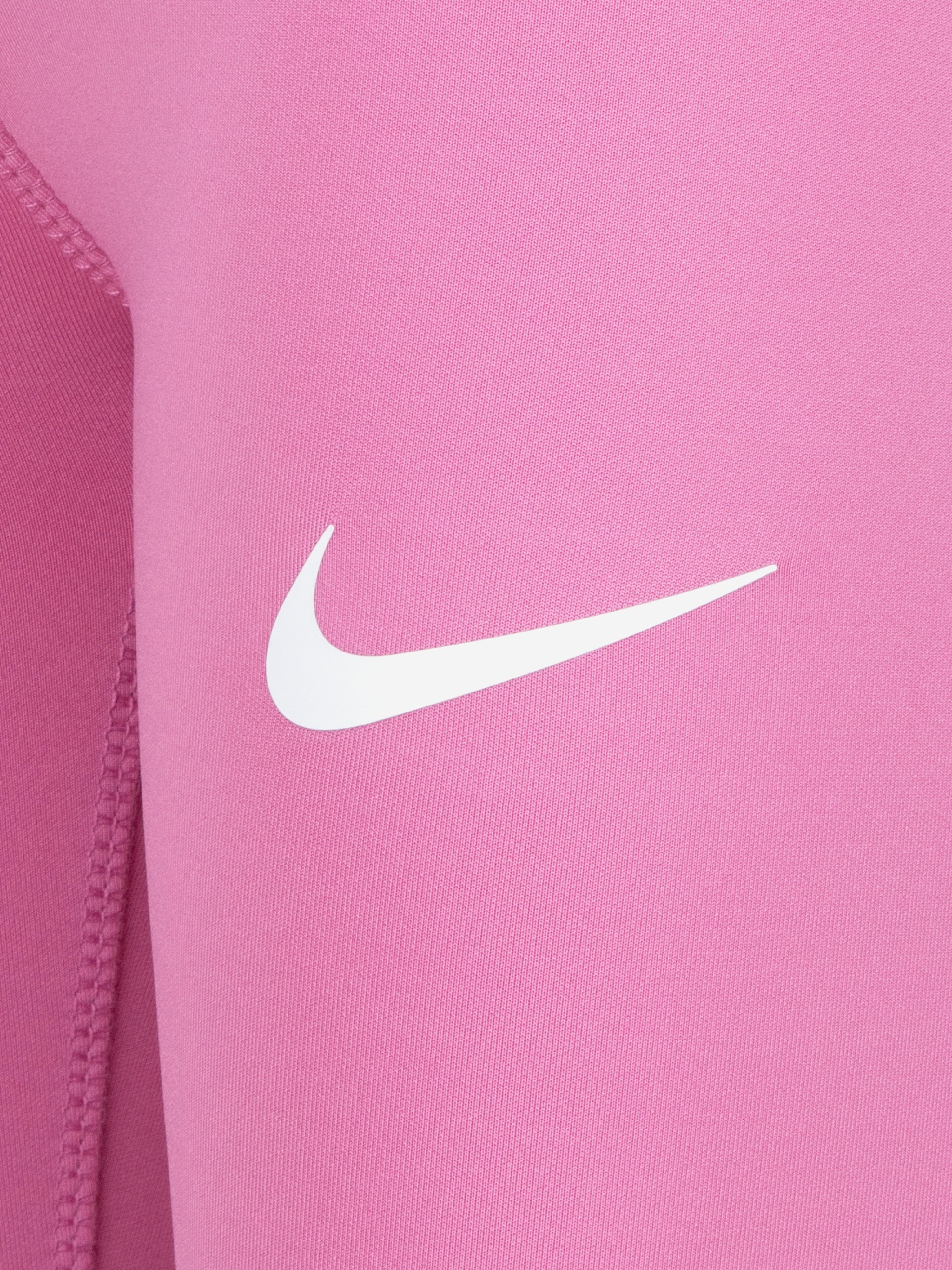 Nike Girls Pro Leggings in Pink