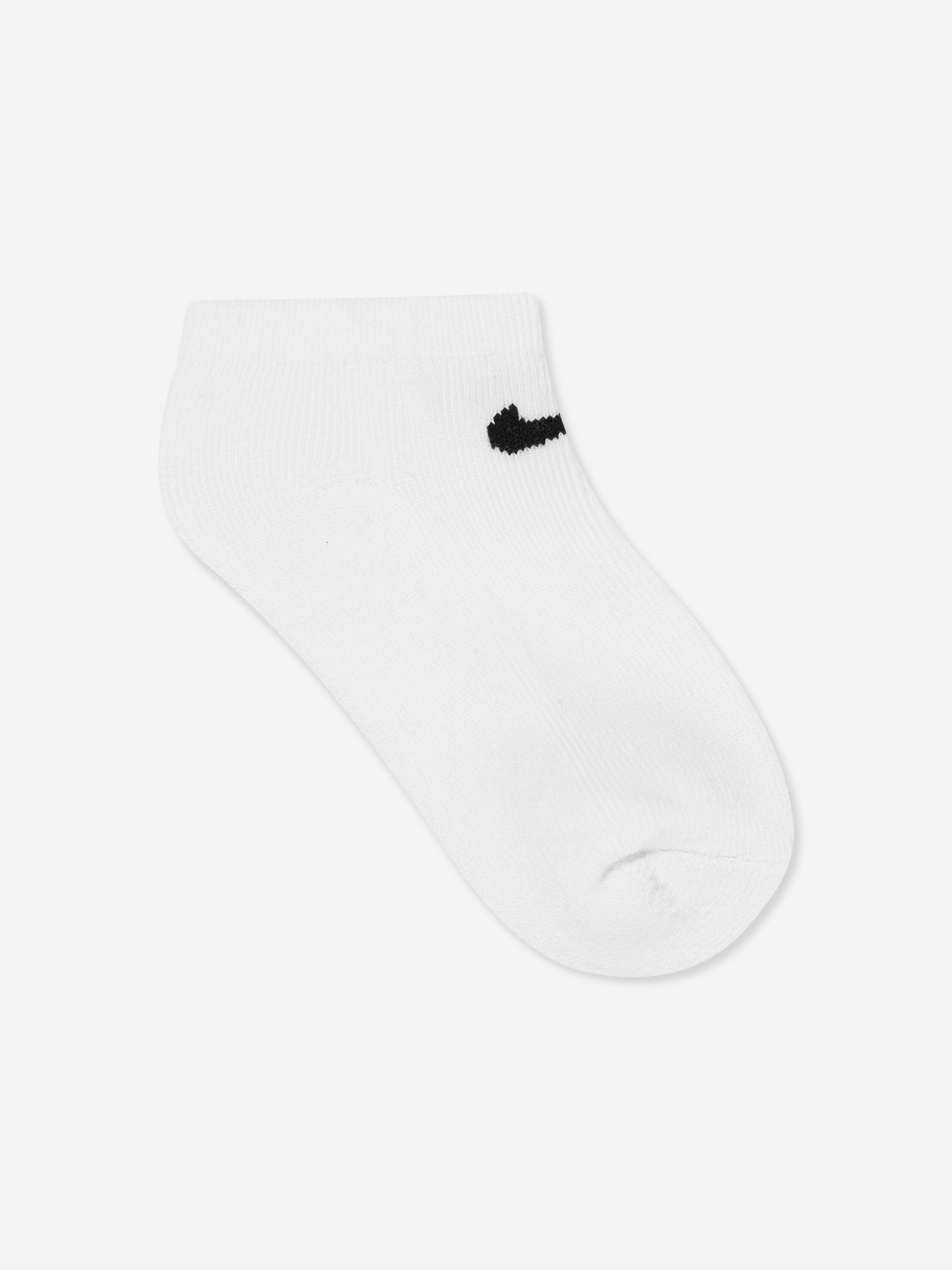 Nike Kids 3 Pack Basic No Show Socks Set in Black