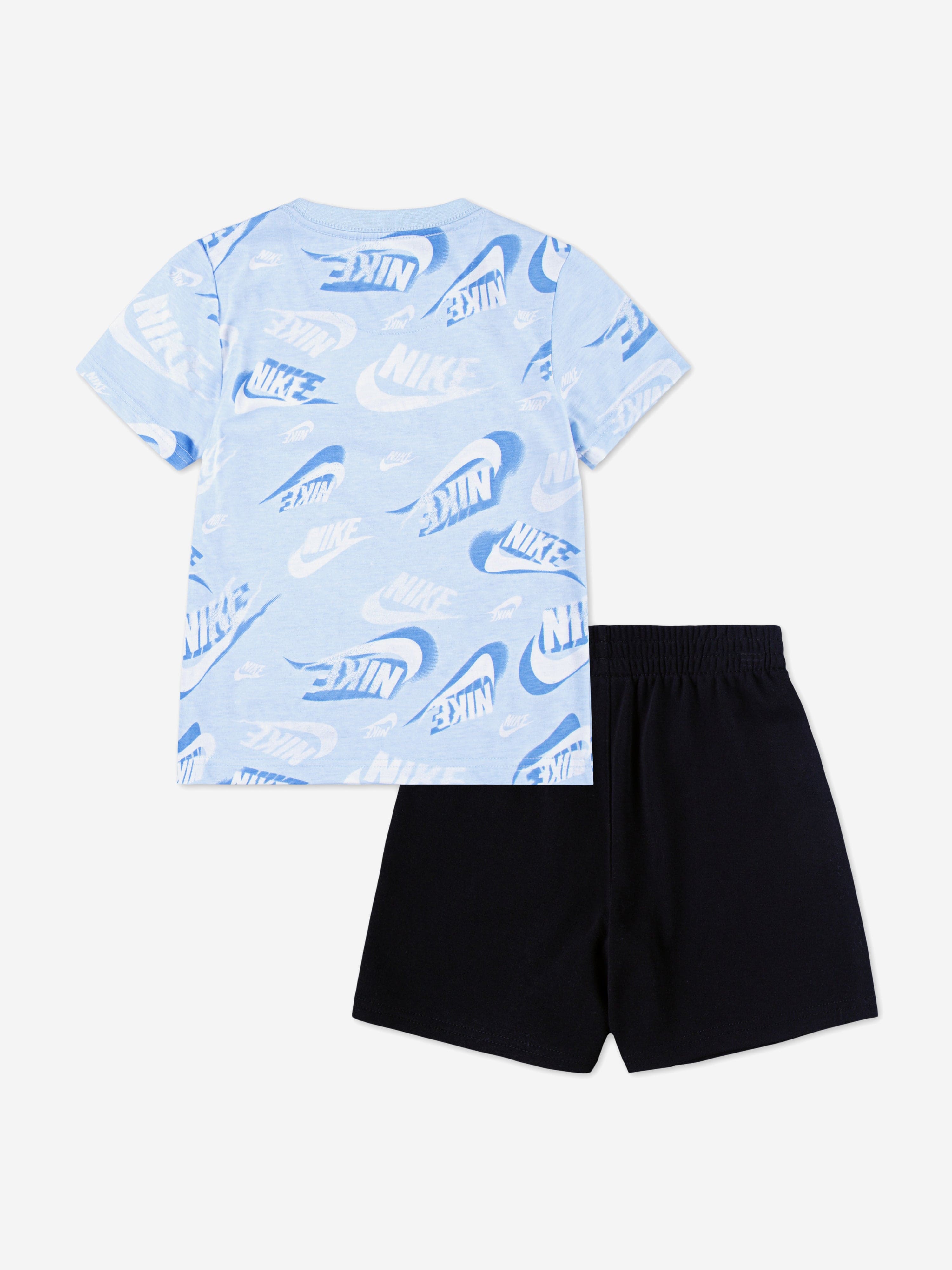 Nike Boys NSW On The Move Short Set in Black