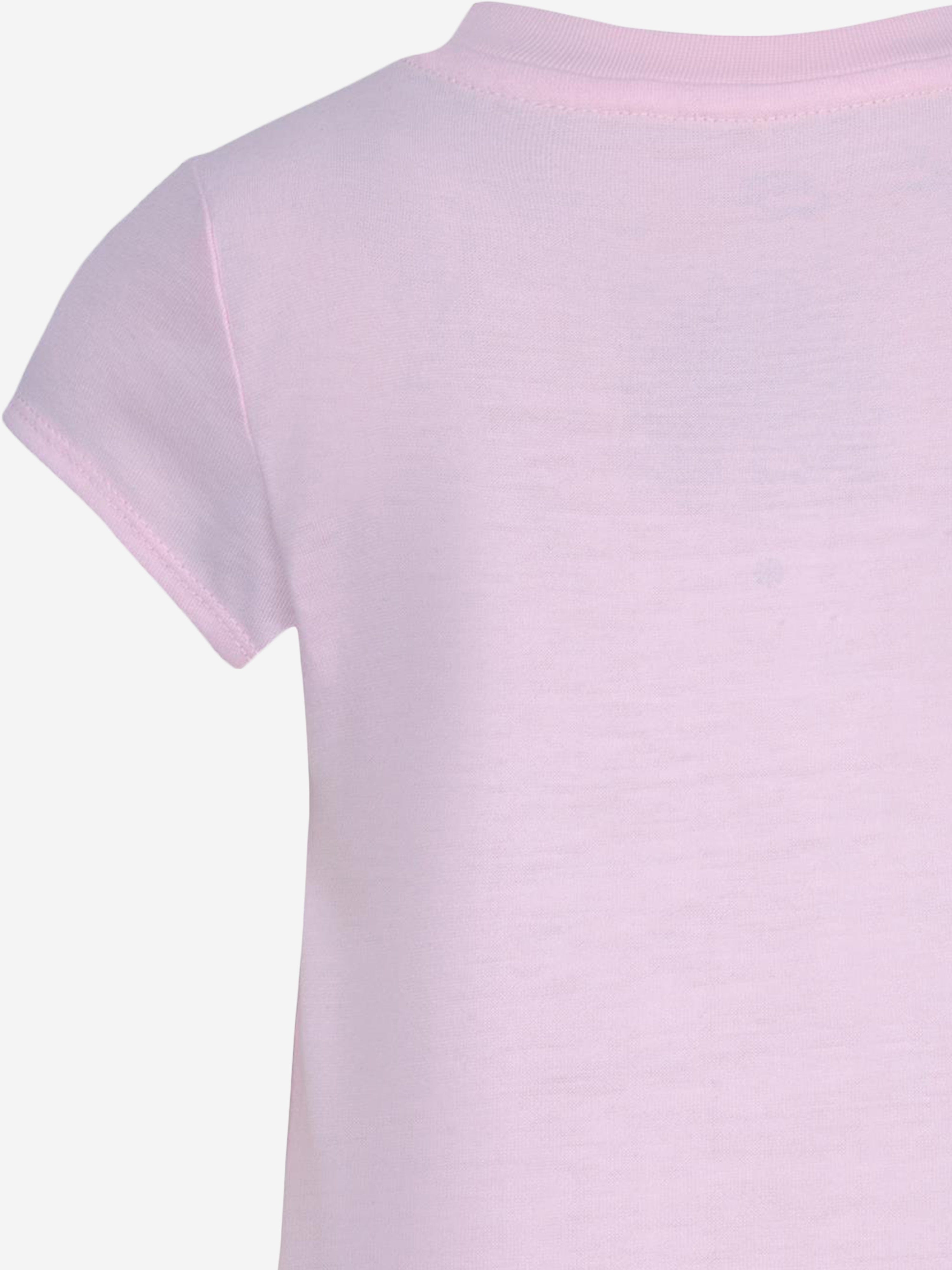 Nike Girls Futura T-Shirt Dress in Pink