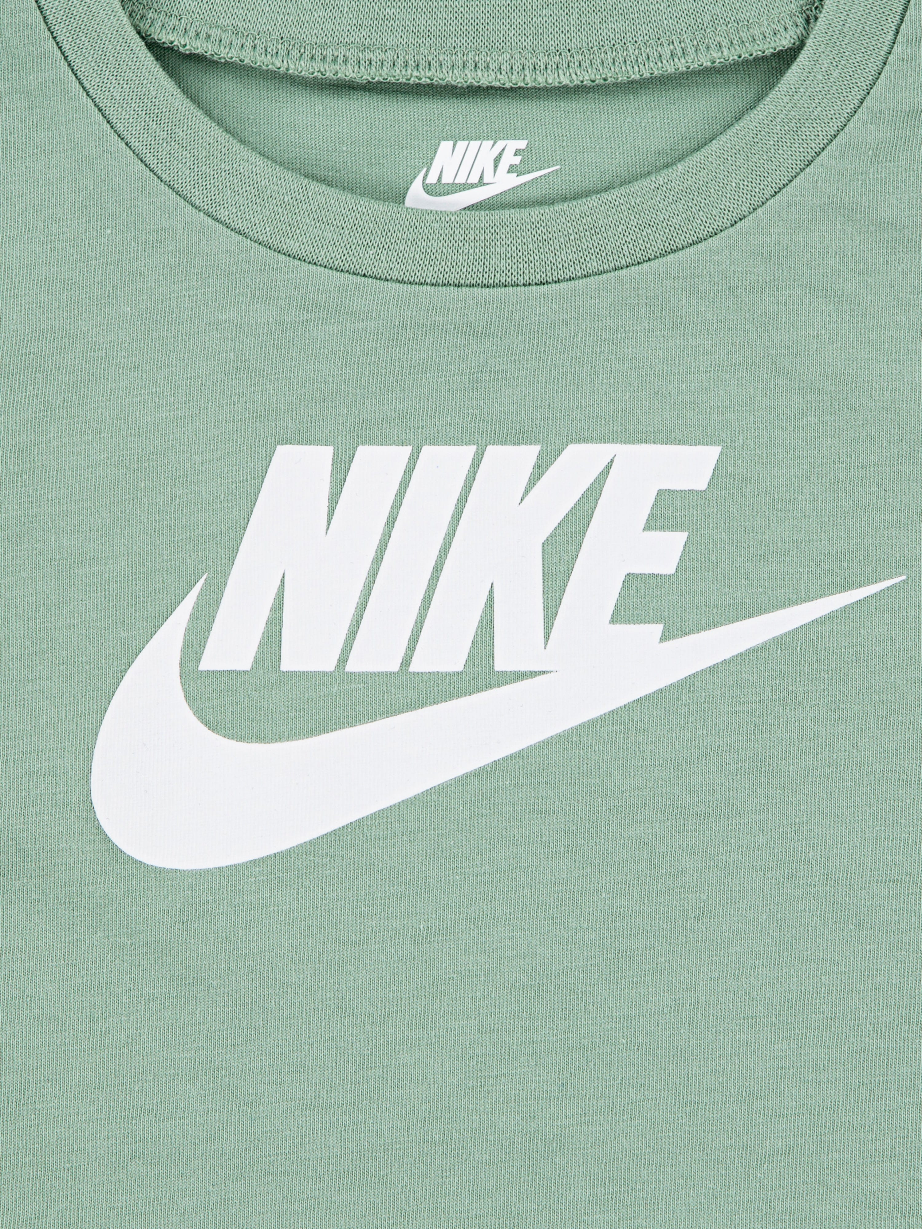 Nike Kids Club T-Shirt and Shorts Set in Green