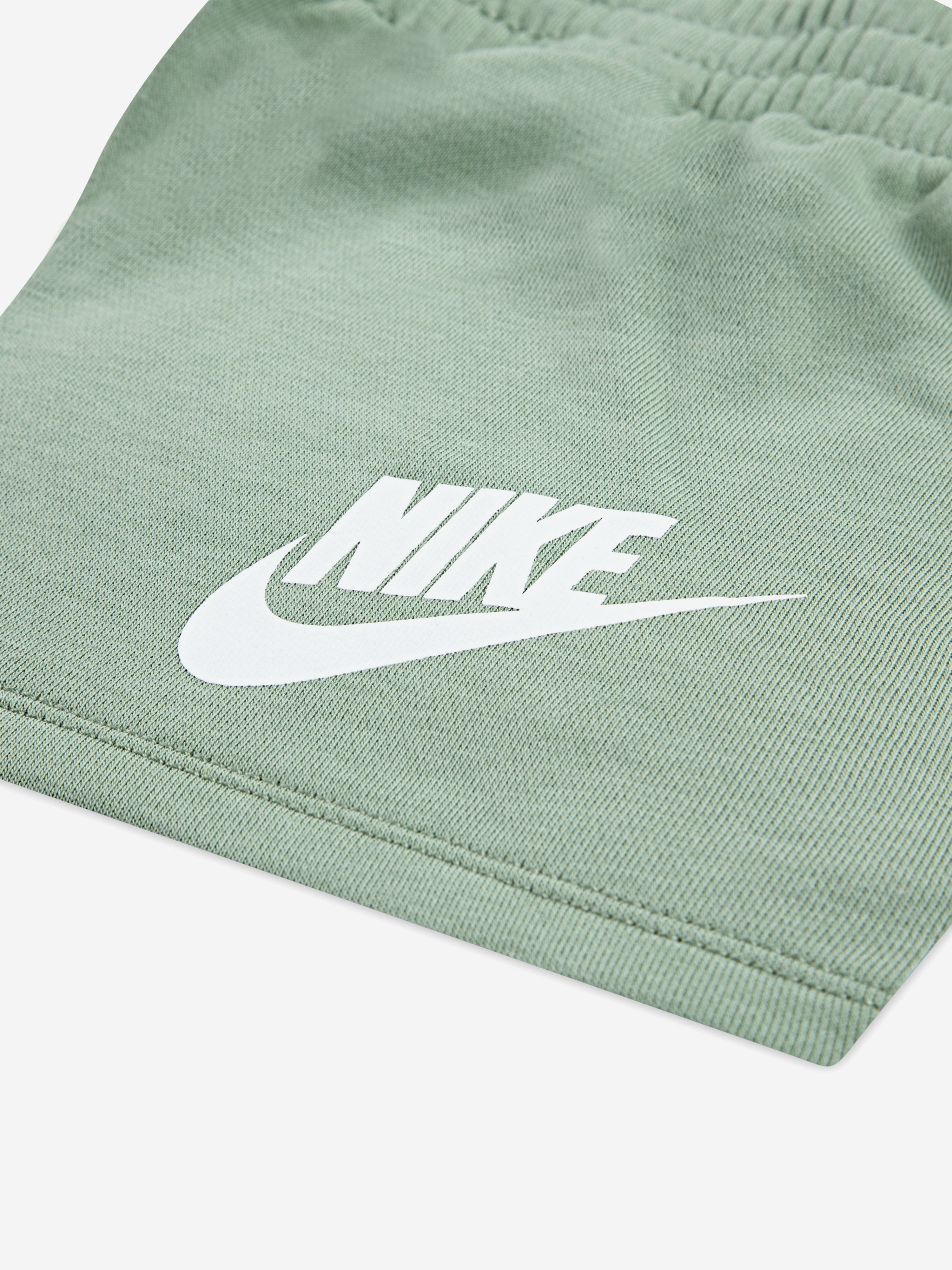Nike Kids Club T-Shirt and Shorts Set in Green