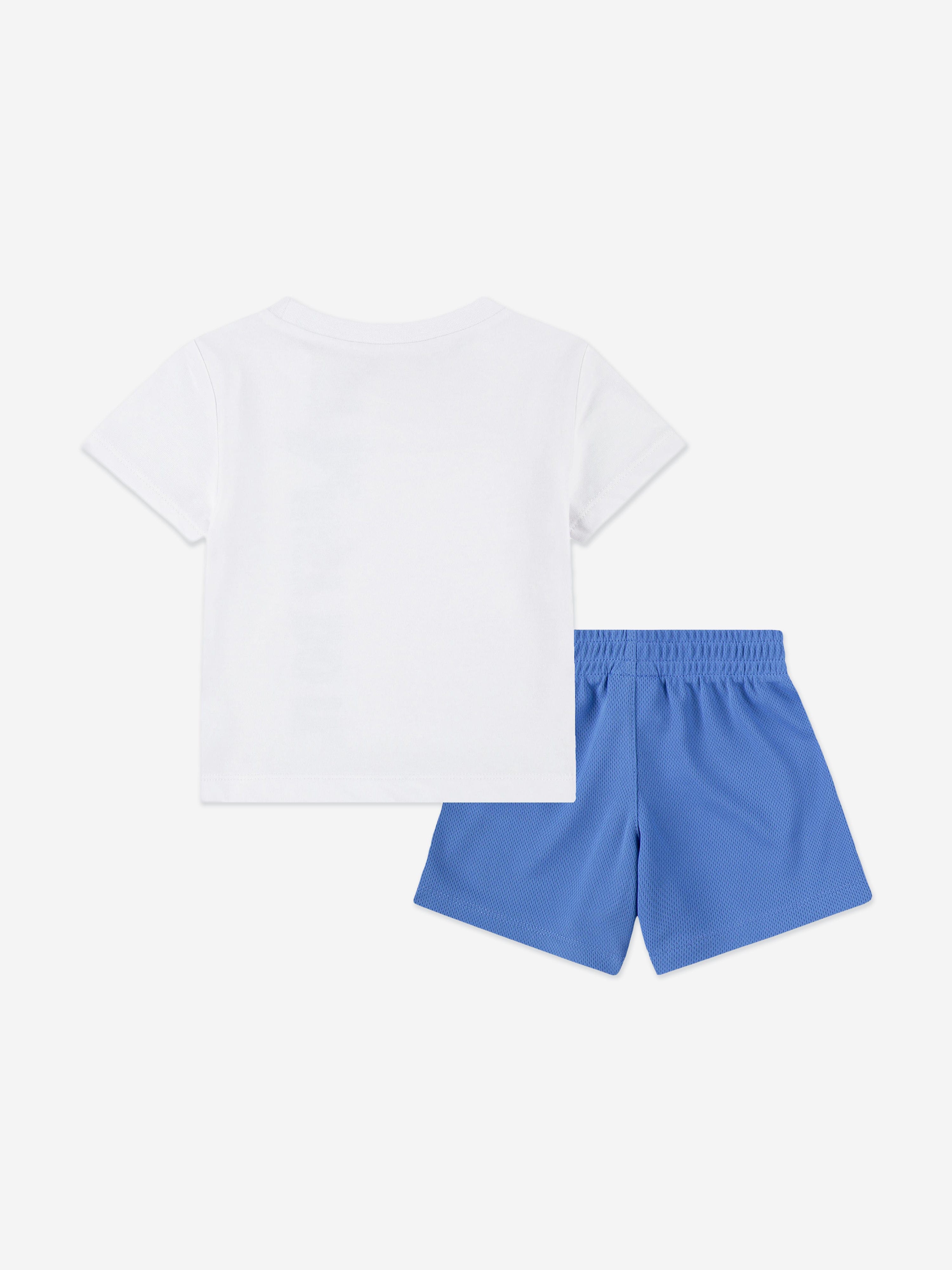 Nike Boys NSW GFX Short Set in White