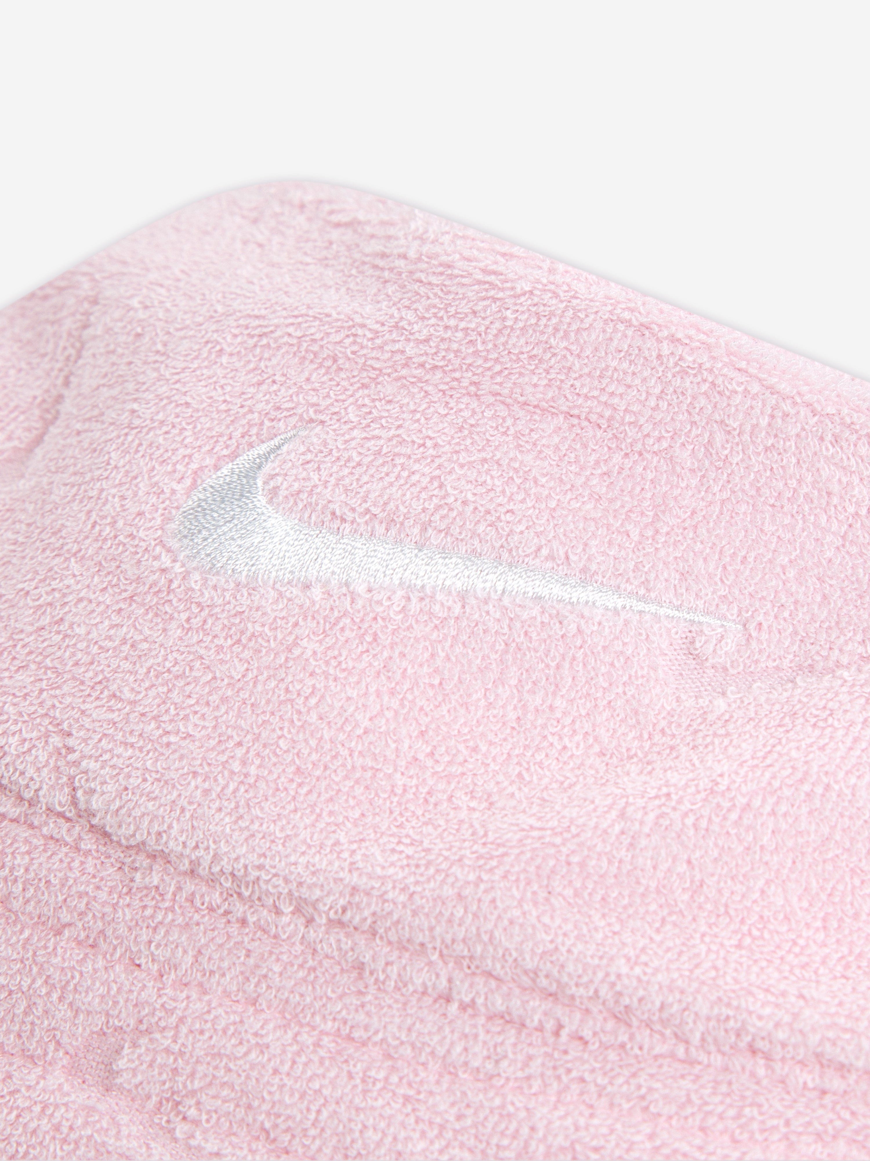 Nike Baby Girls Romper with Bucket Hat in Pink