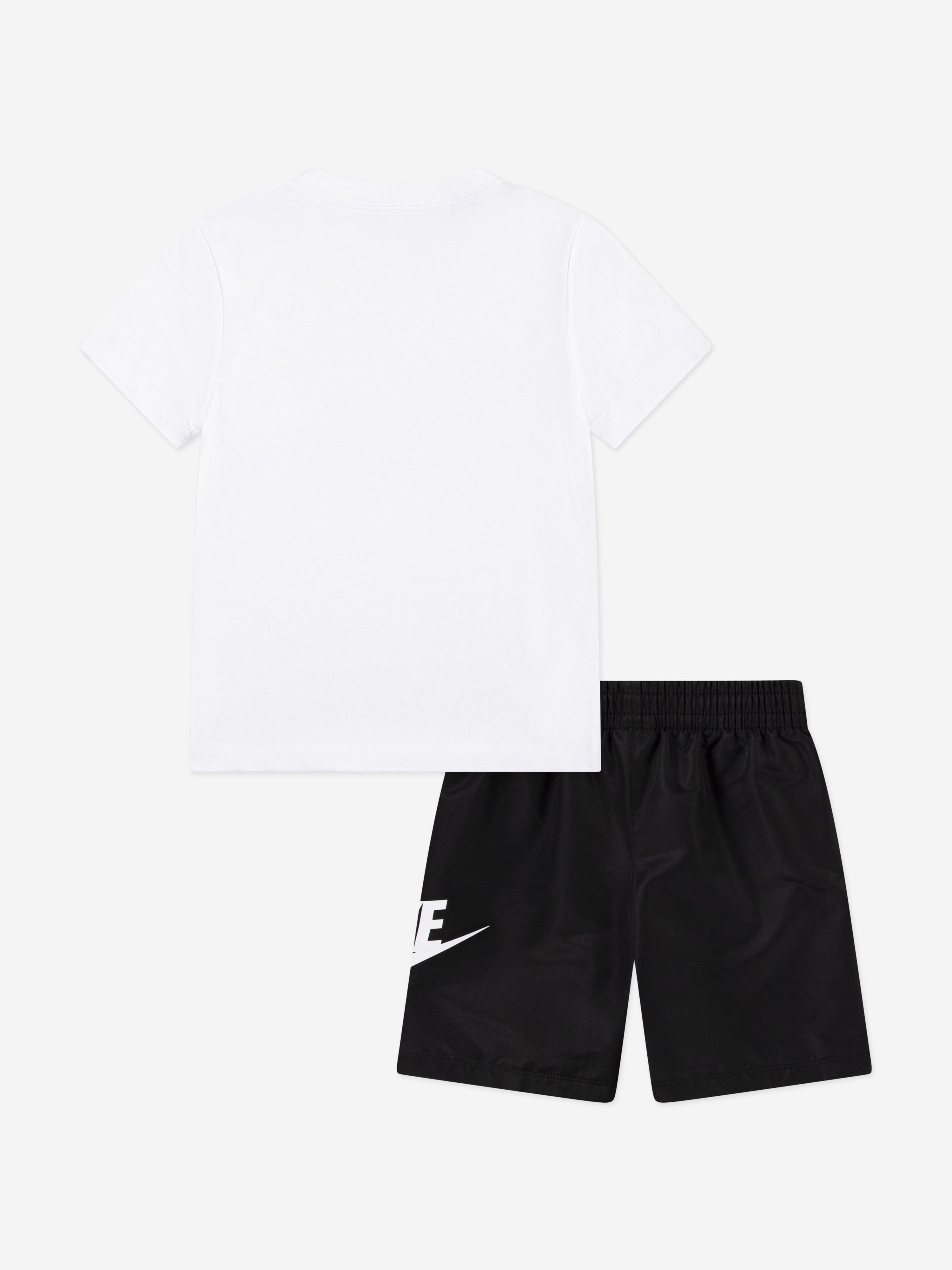 Nike Kids Woven Short Set in White