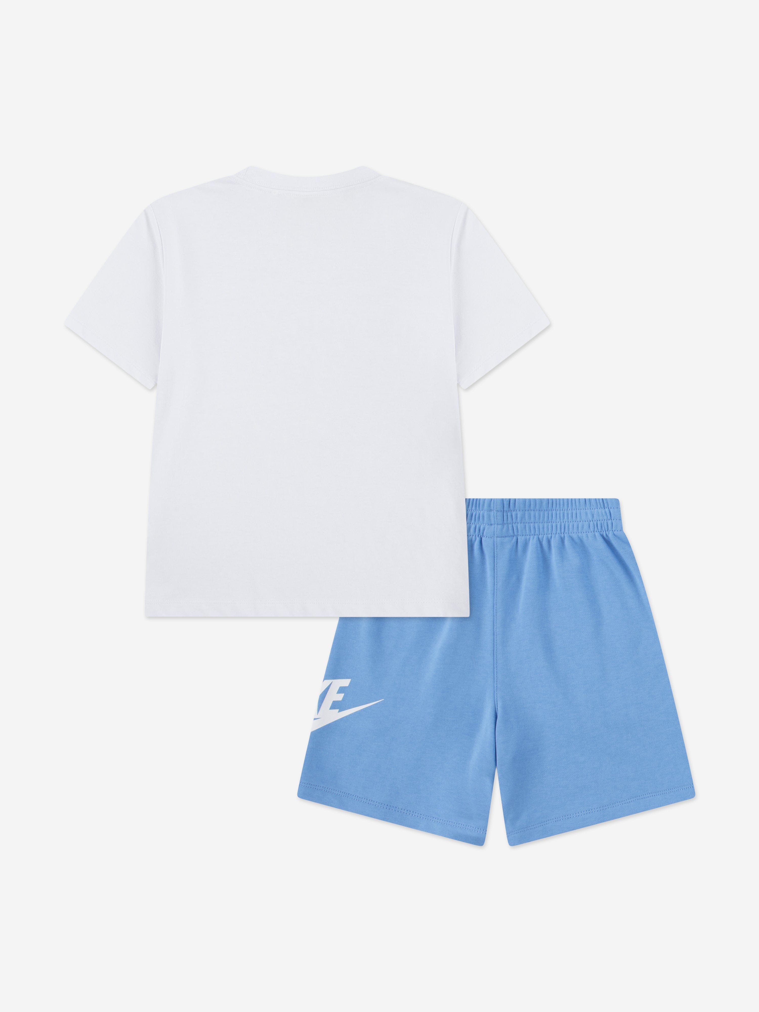 Nike Kids Club T-shirt and Shorts Set in Blue