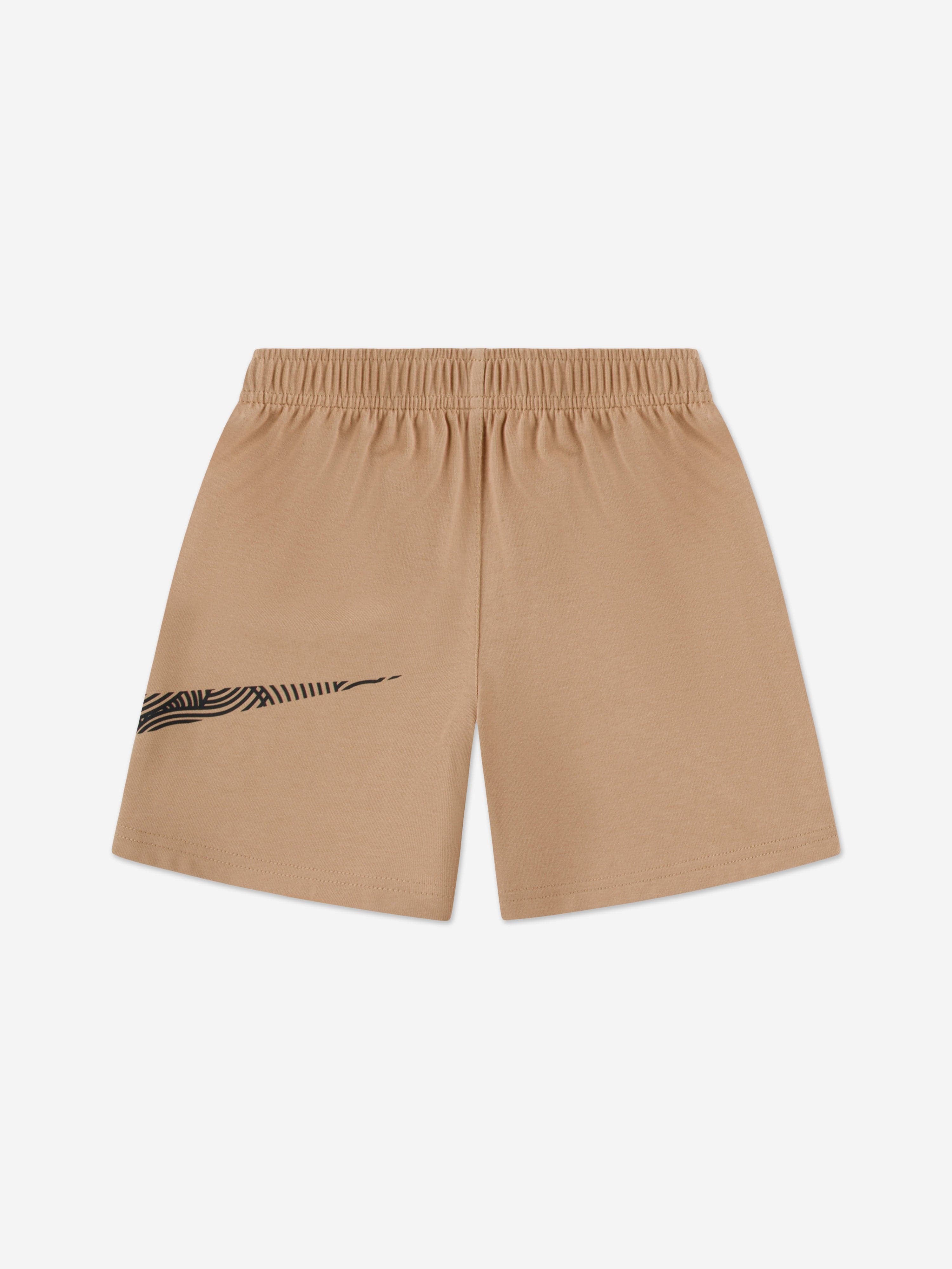 Nike Boys NSW Relaxed Short Set in Beige