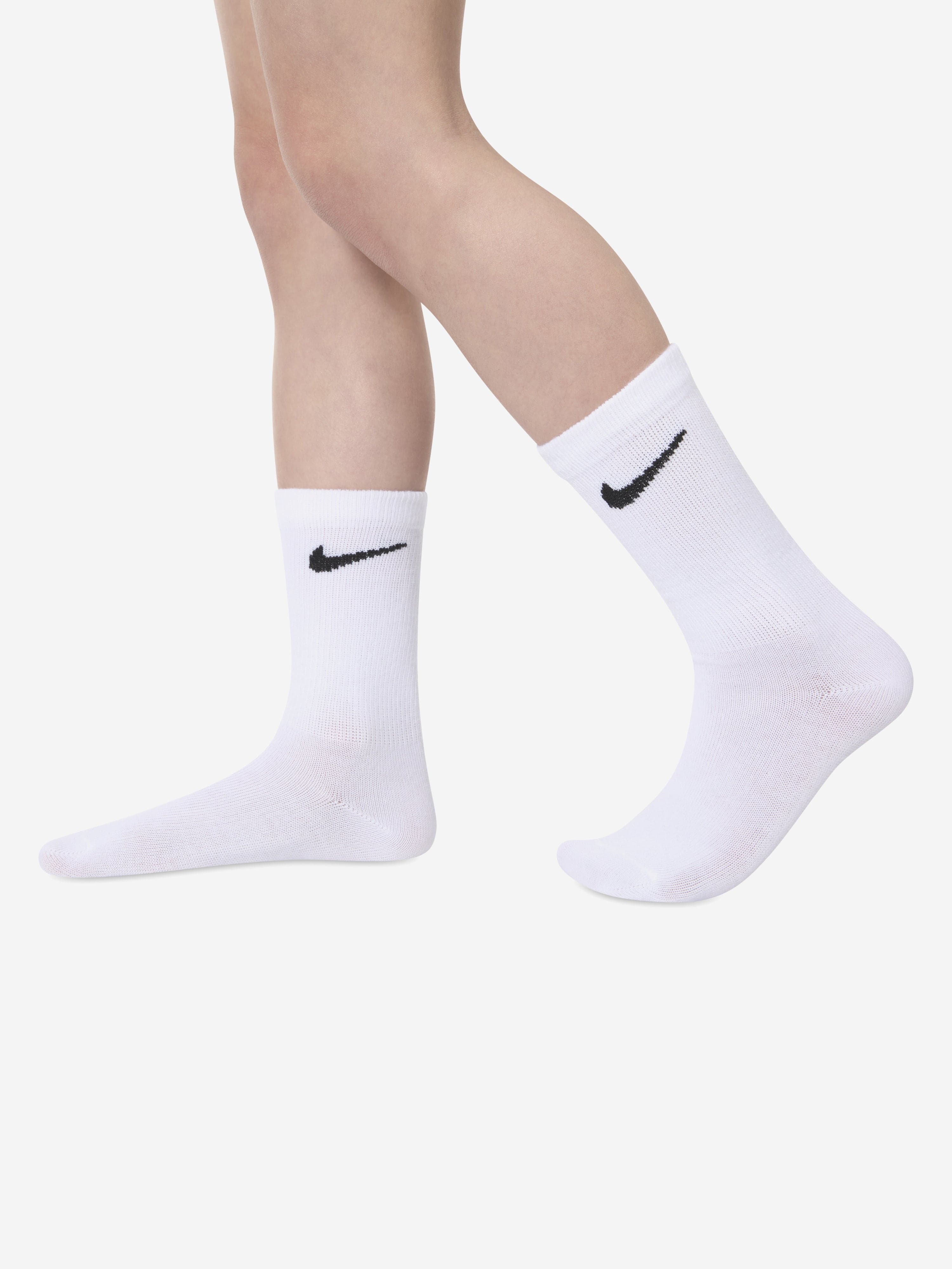 Nike Kids Colourful Crew Socks Set in Black