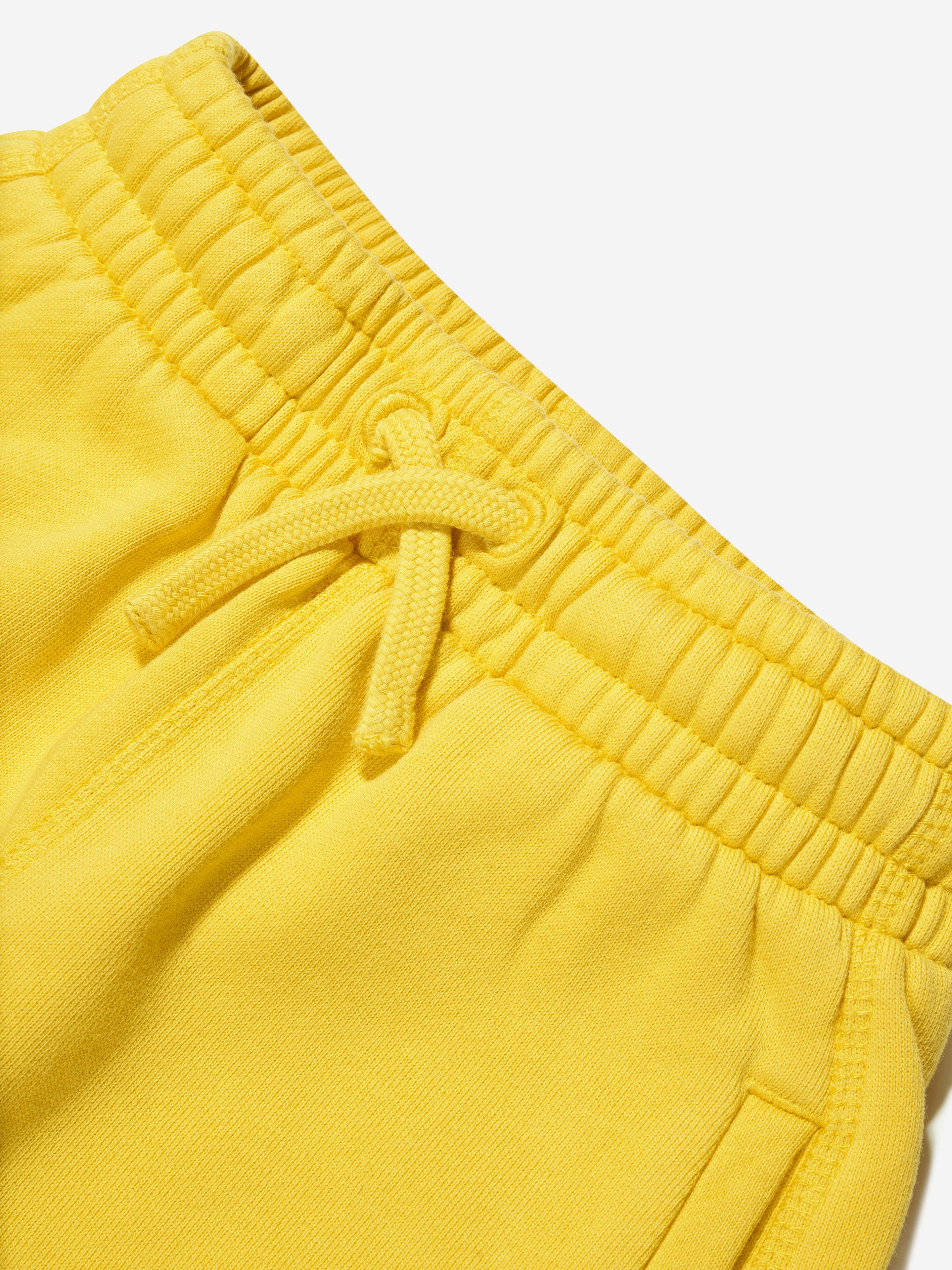 Off-White Boys Bookish Diag Joggers in Yellow