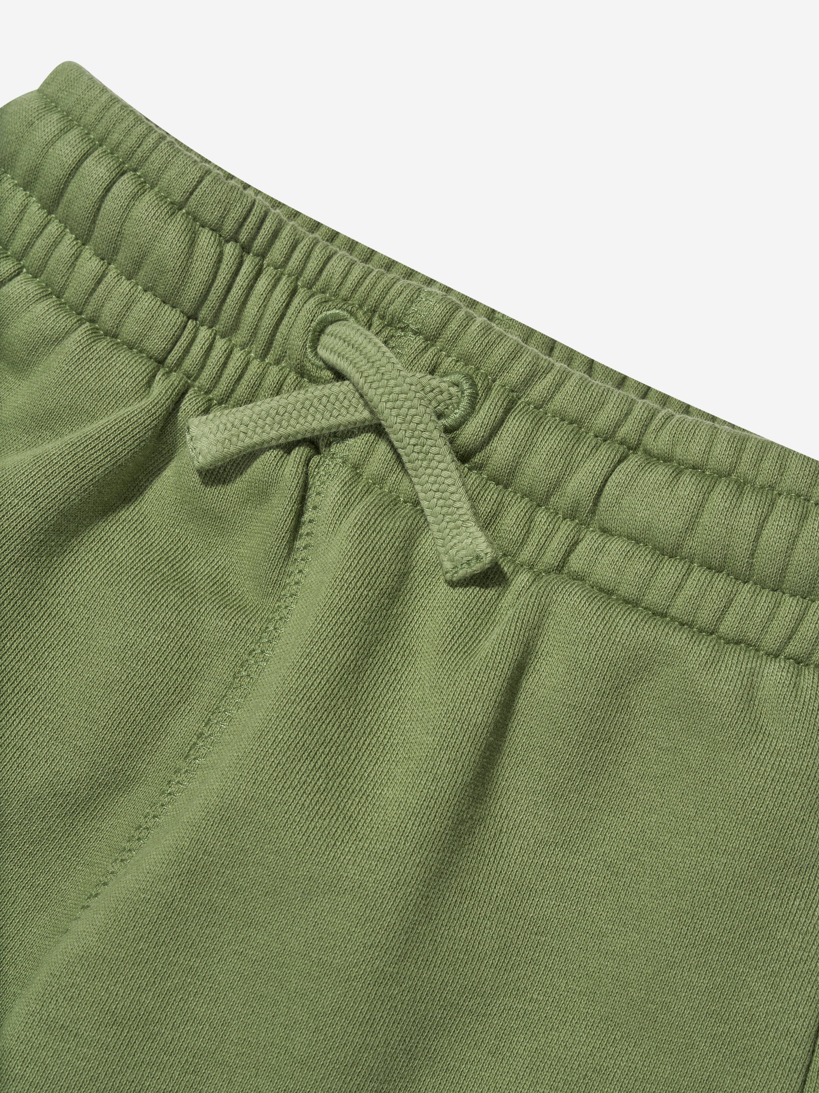 Off-White Boys Camouflage Logo Joggers in Green