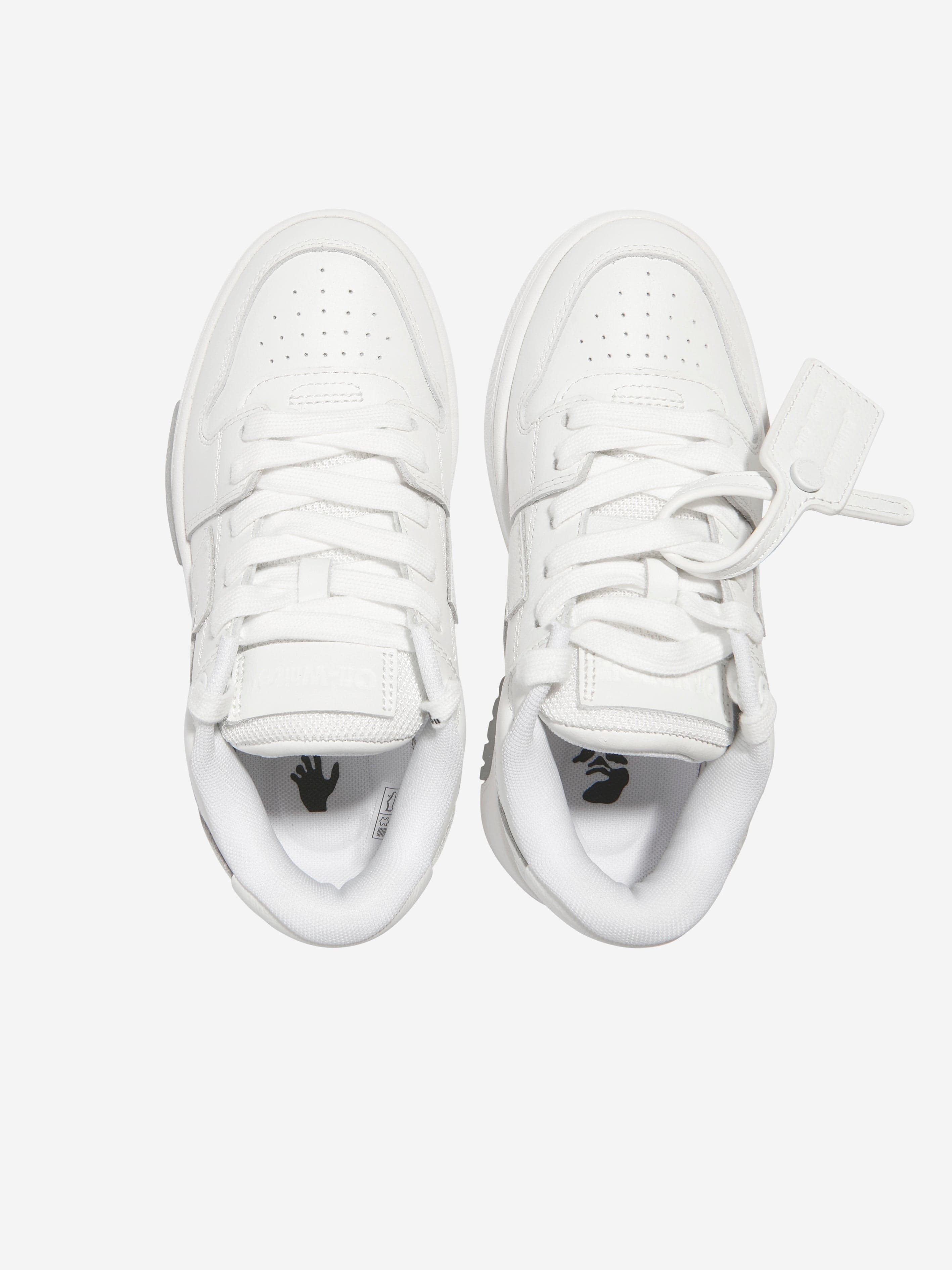 Off-White Boys Out Of Office Stickers Trainers in White