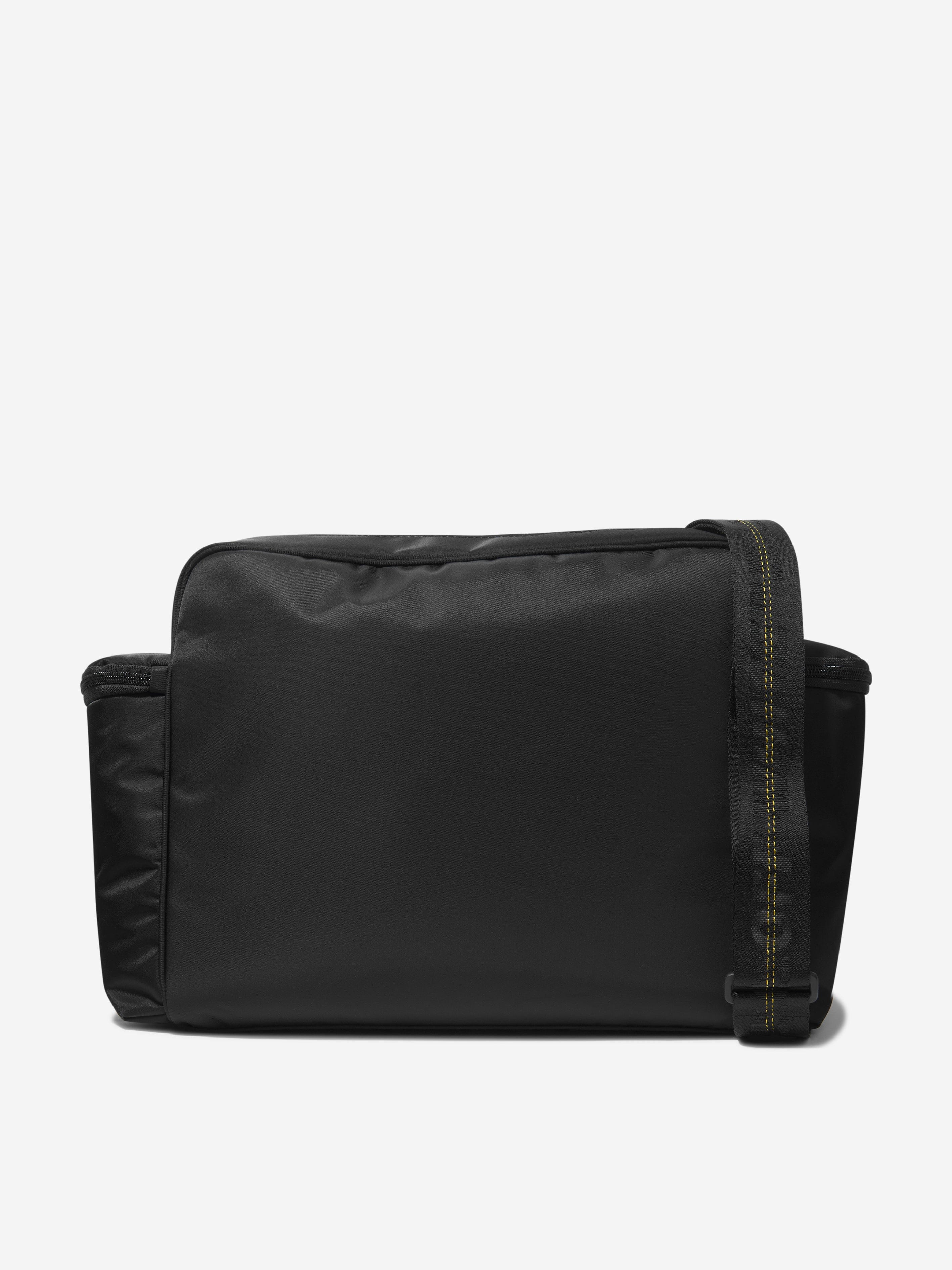 Off-White Baby Paint Script Changing Bag in Black