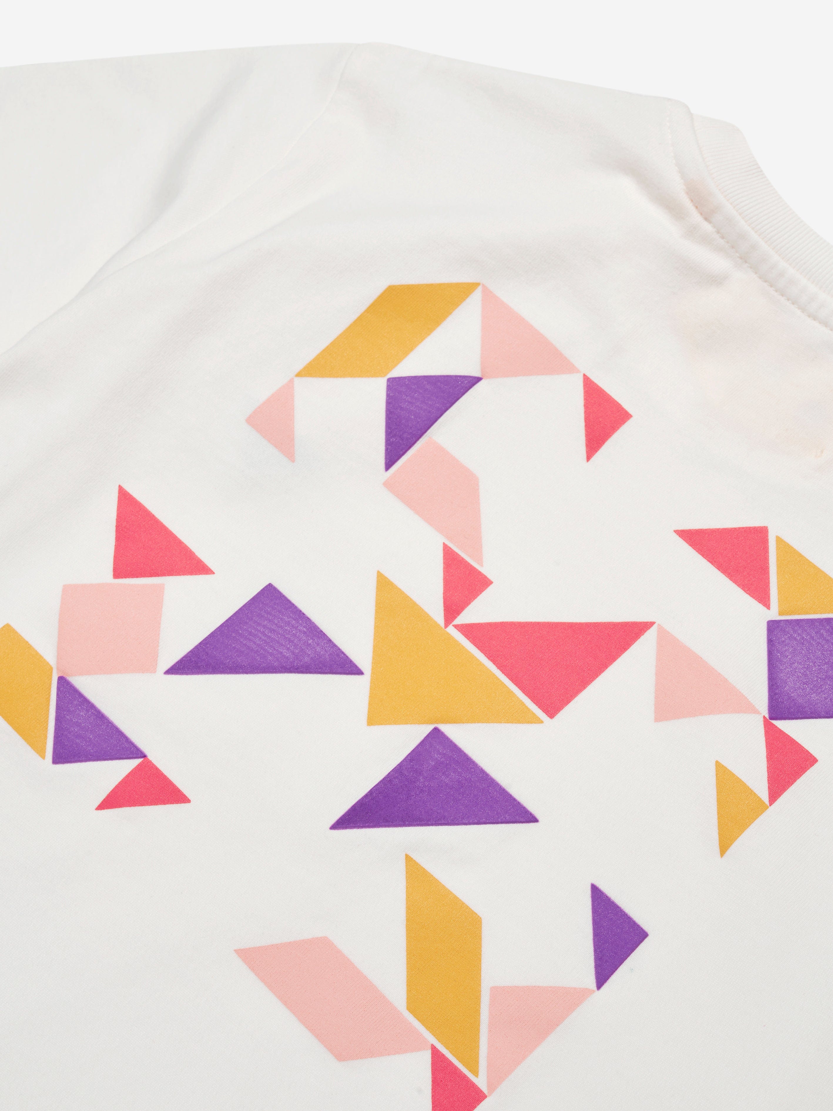 Off-White Girls Arrow Geometric T-Shirt in White