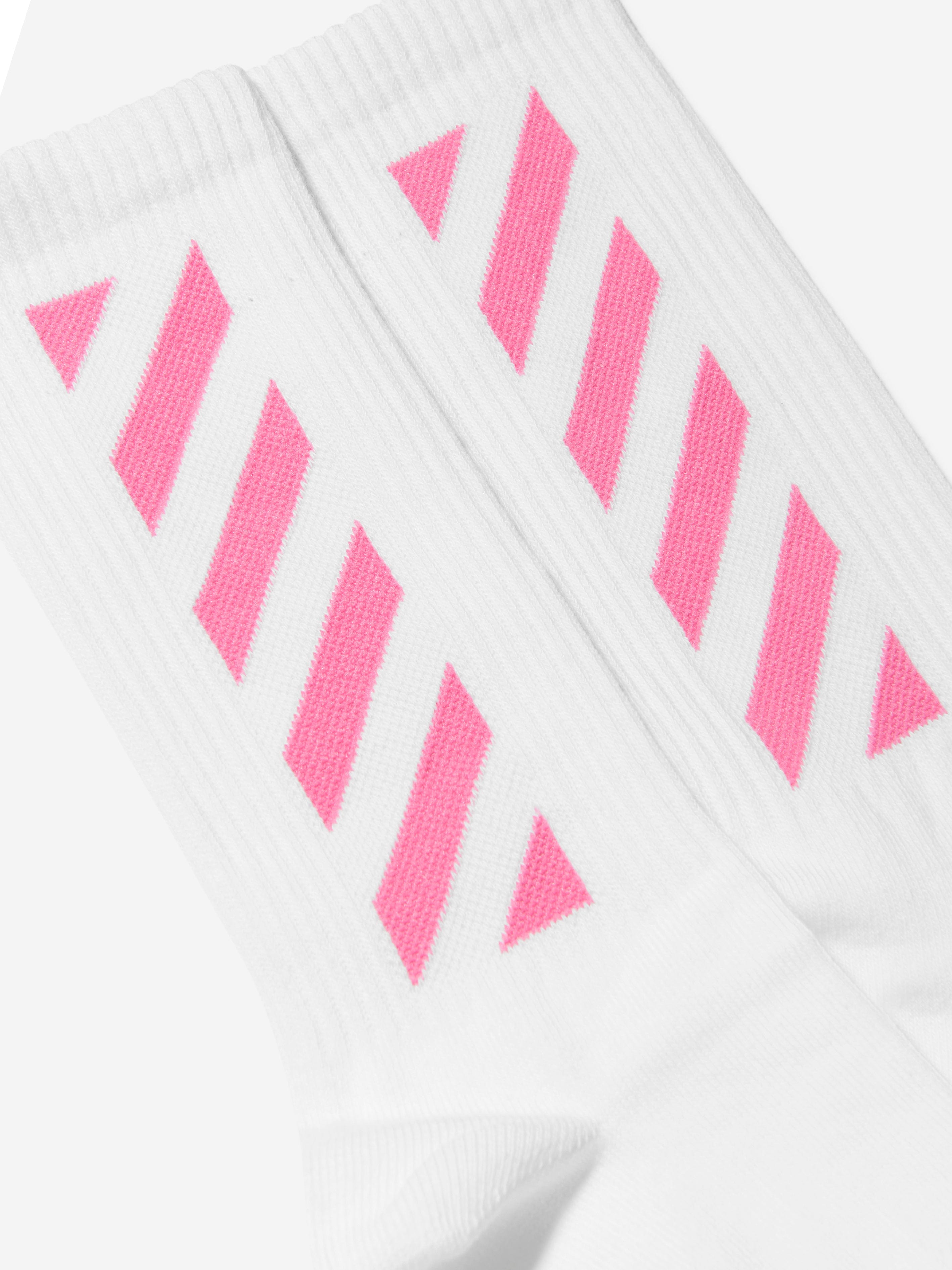 Off-White Girls Logo Socks in White