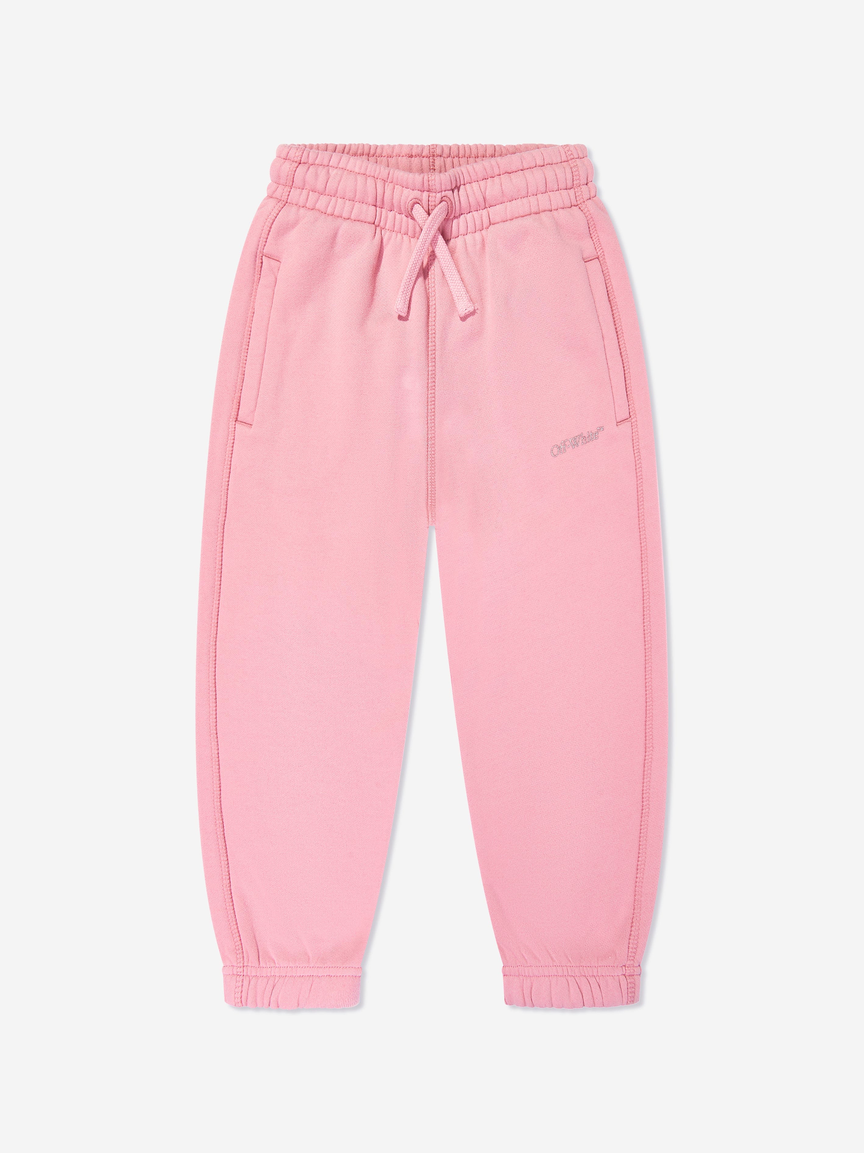 Off-White Girls Bookish Joggers in Pink