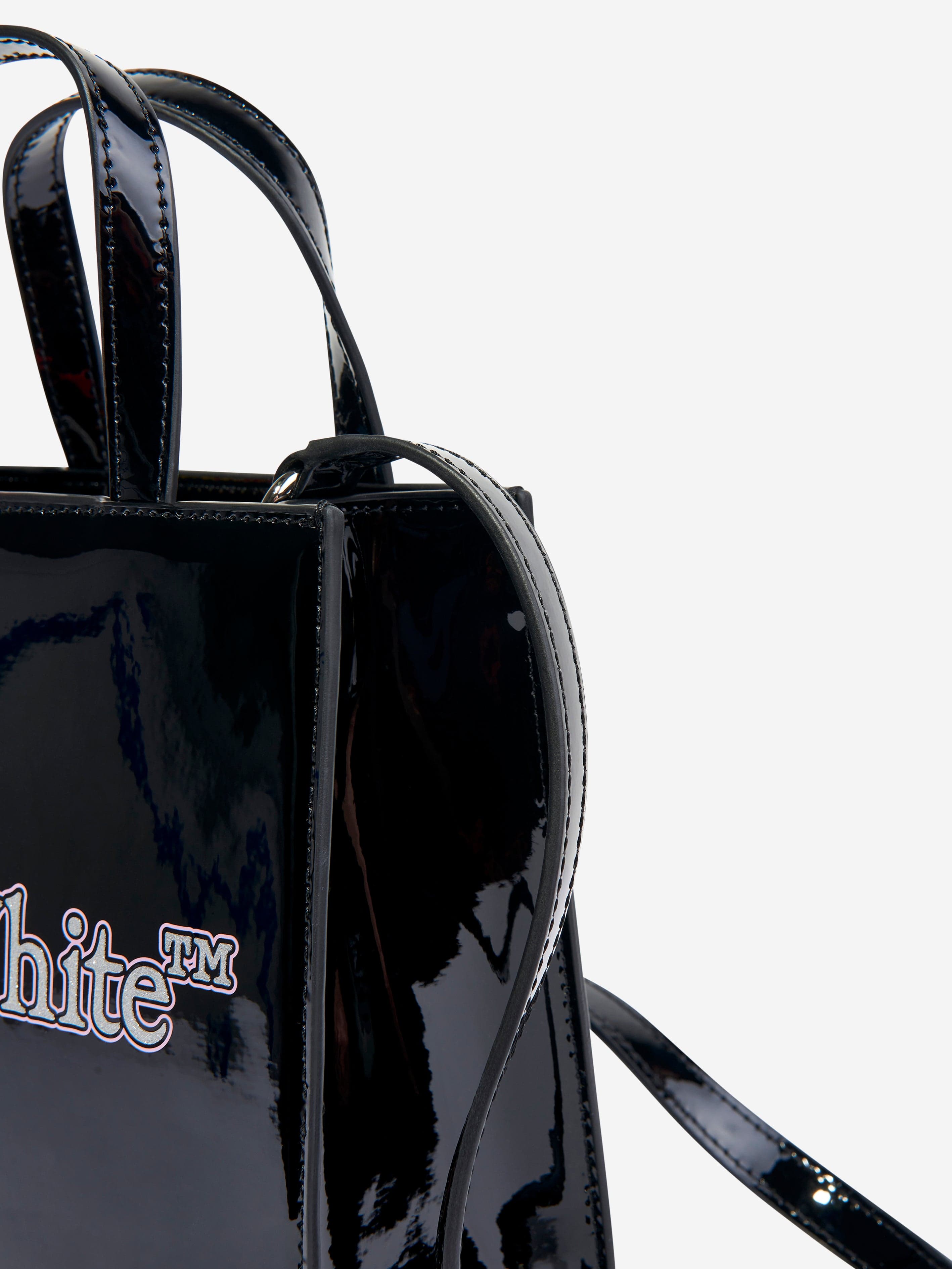 Girls Big Bookish Mini Bag in Black (18cm)