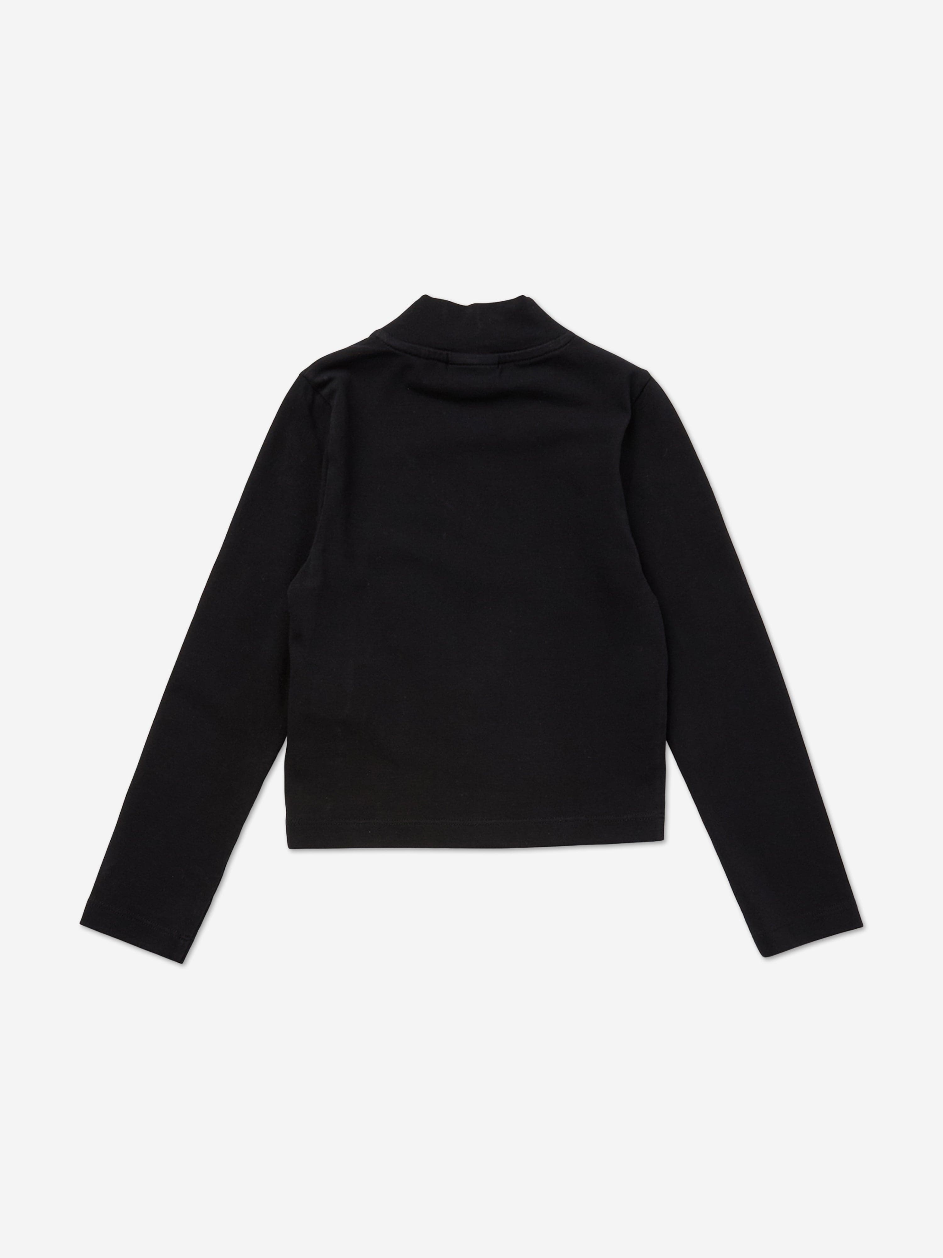 Off-White Girls Off Stamp 2nd Skin Top in Black