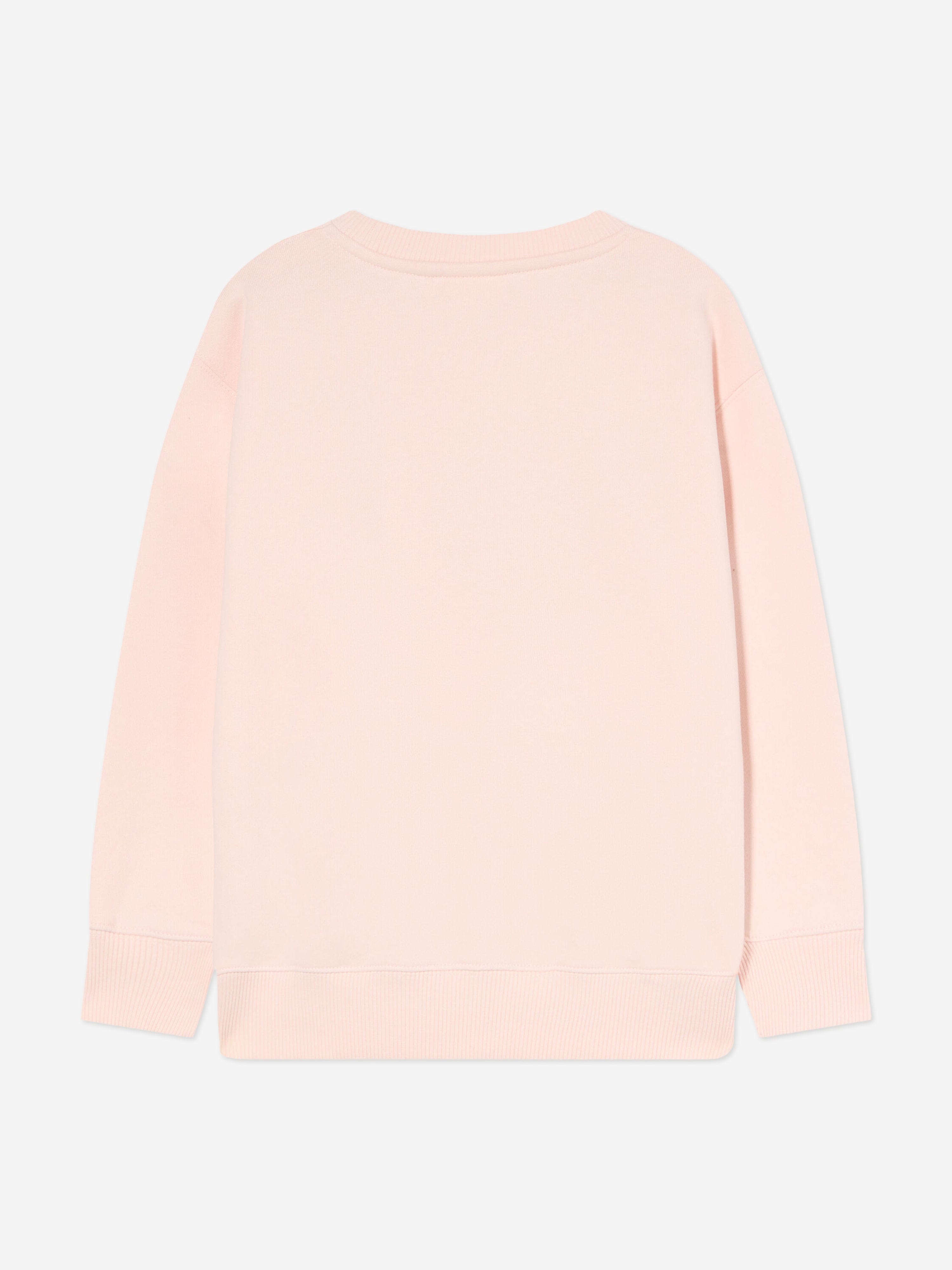 Off-White Girls Big Bookish Puff Sweatshirt in Pink