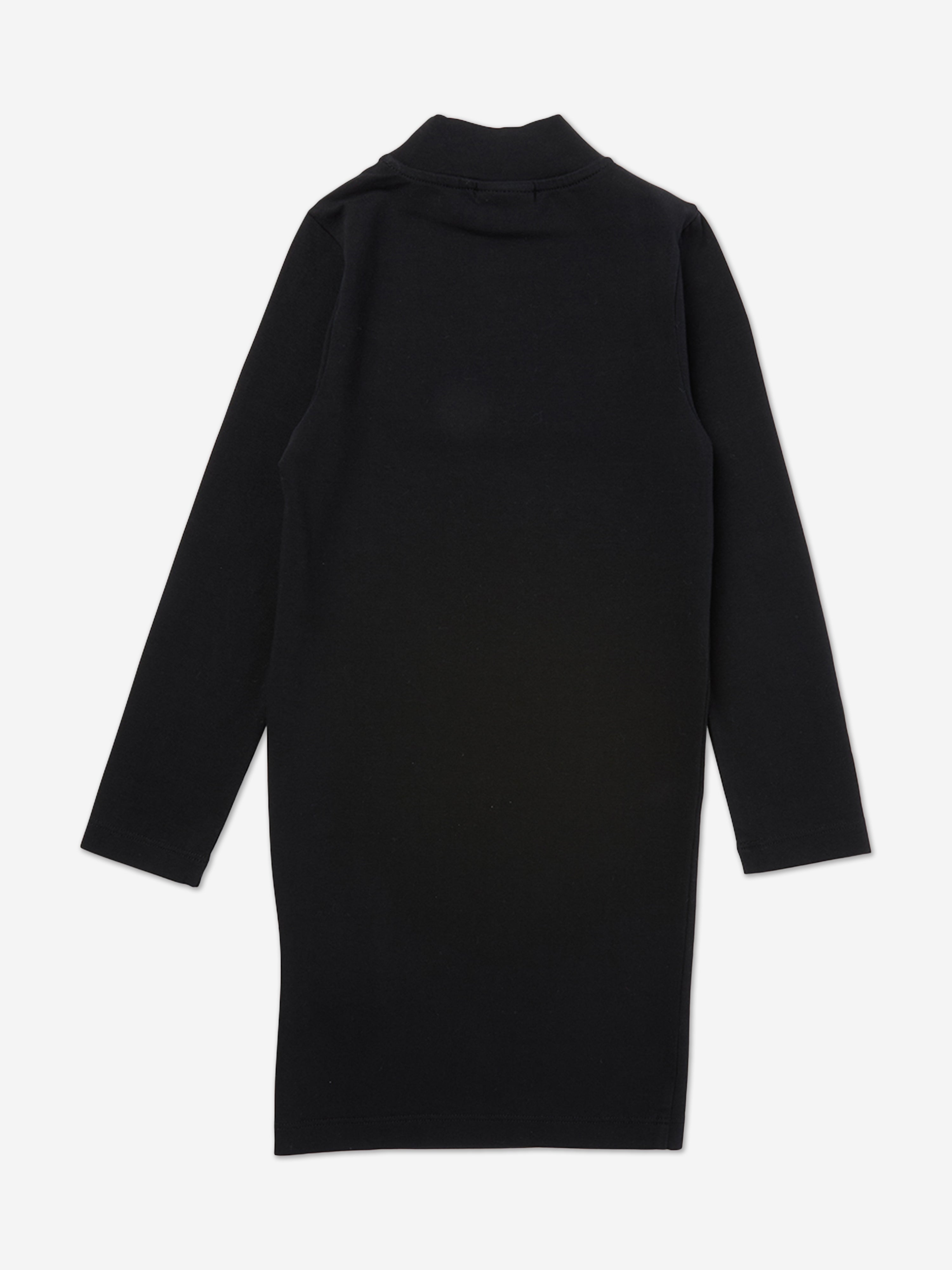 Off-White Girls Off Stamp 2nd Skin Dress in Black