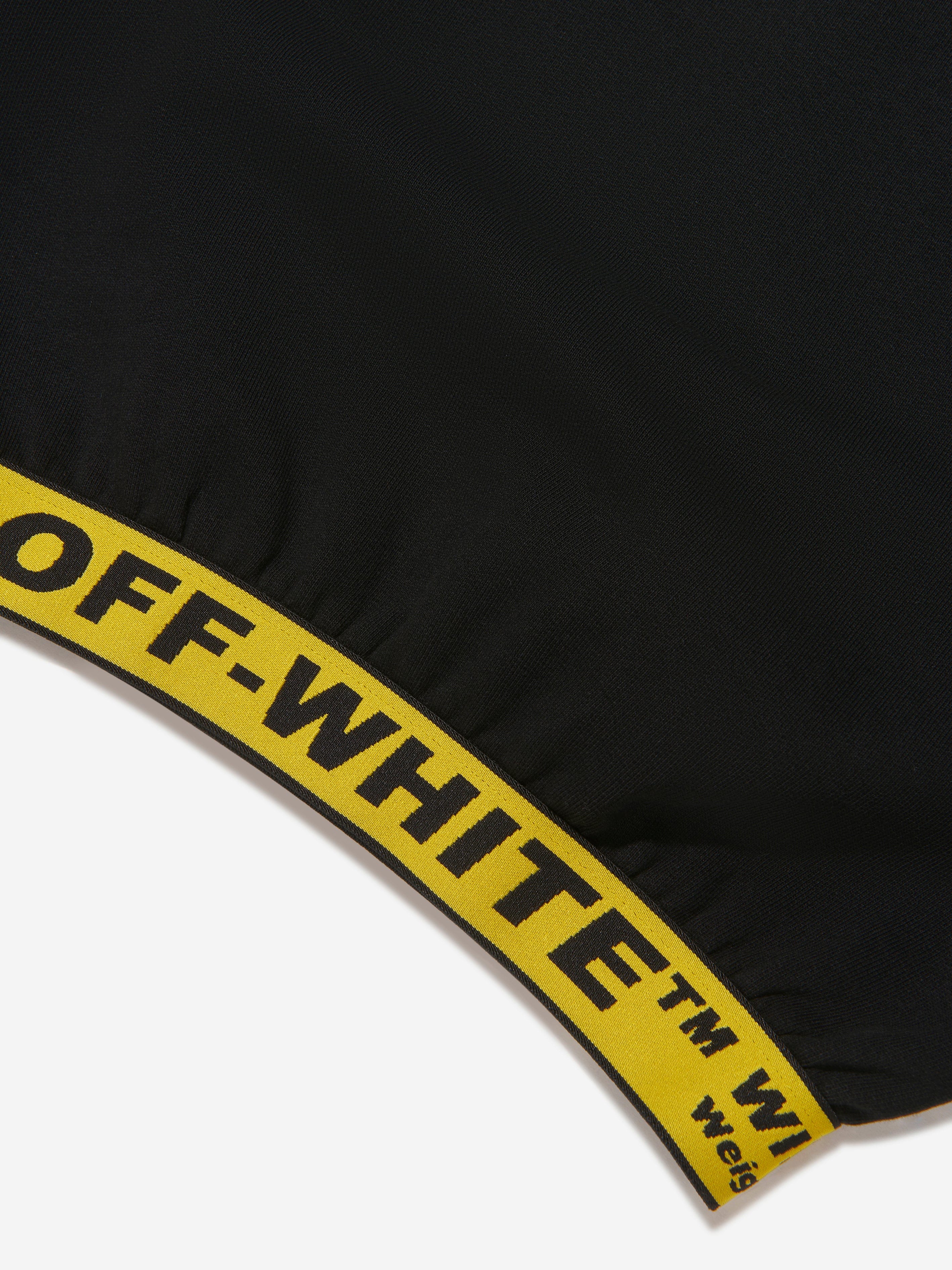 Off-White Boys Cotton Crew Neck Industrial Sweatshirt